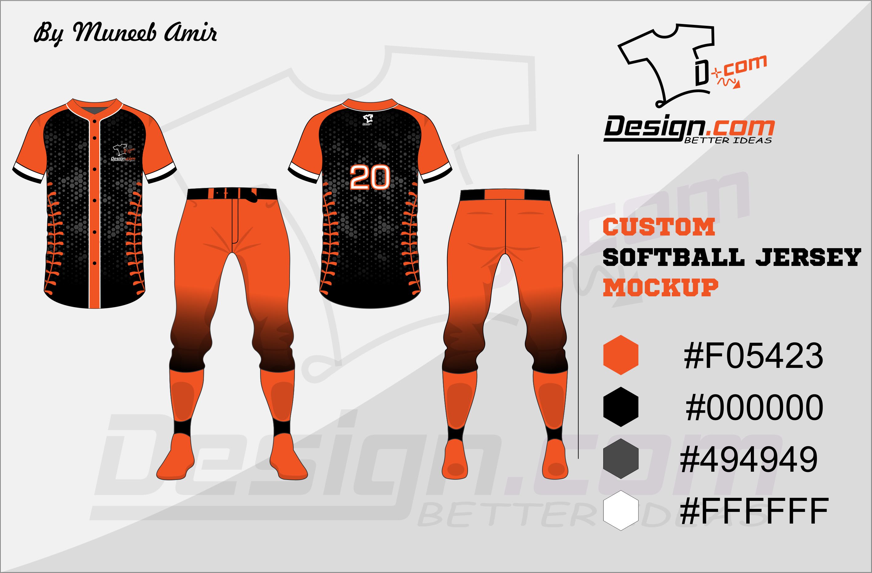 design all types of softball jerseys and baseball unifrorms