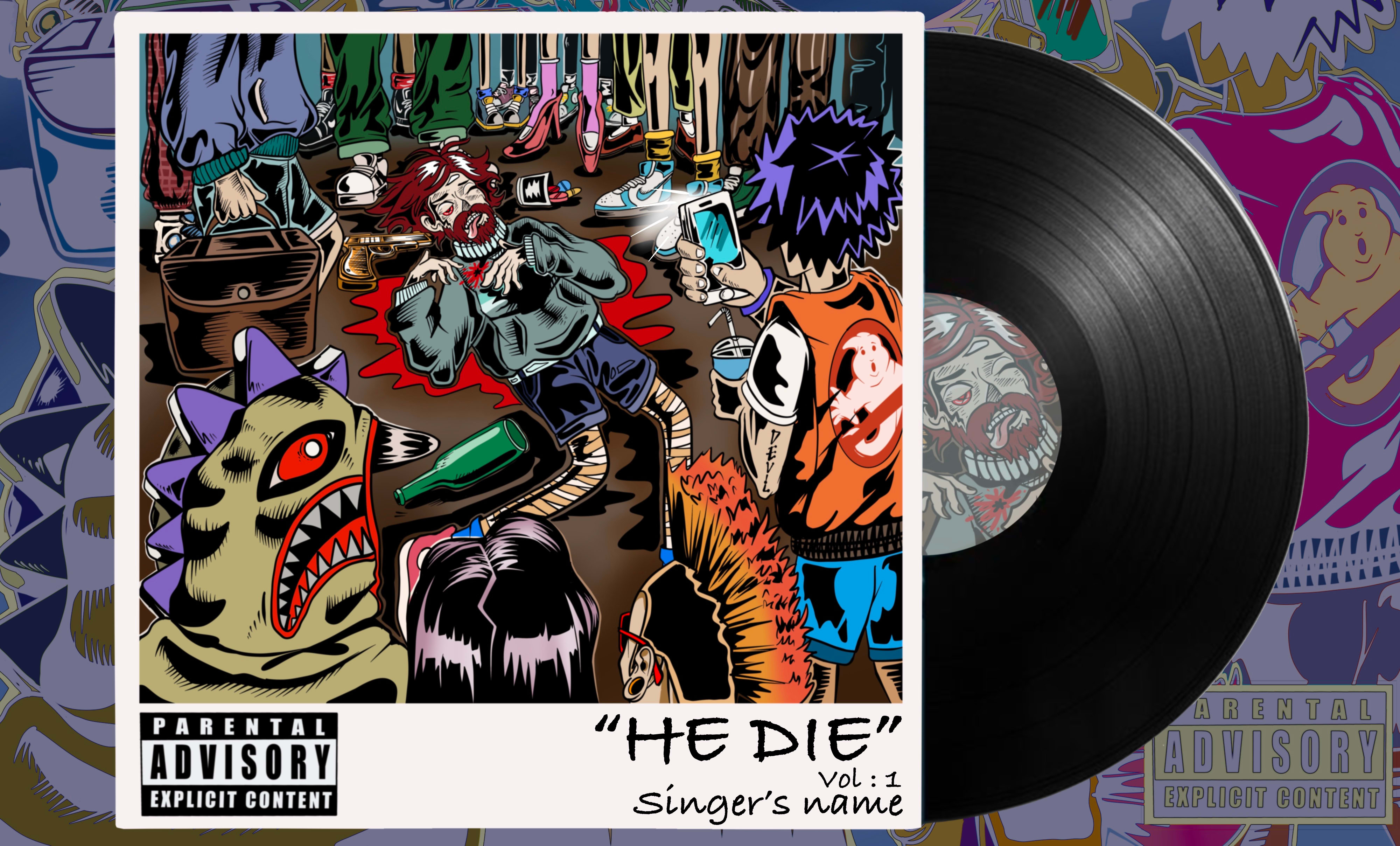 Crear una portada de álbum con ilustraciones geniales para todos