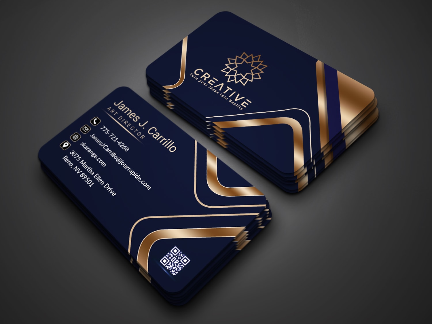 Aymenmorsly: I will do luxury minimalist business card and premium