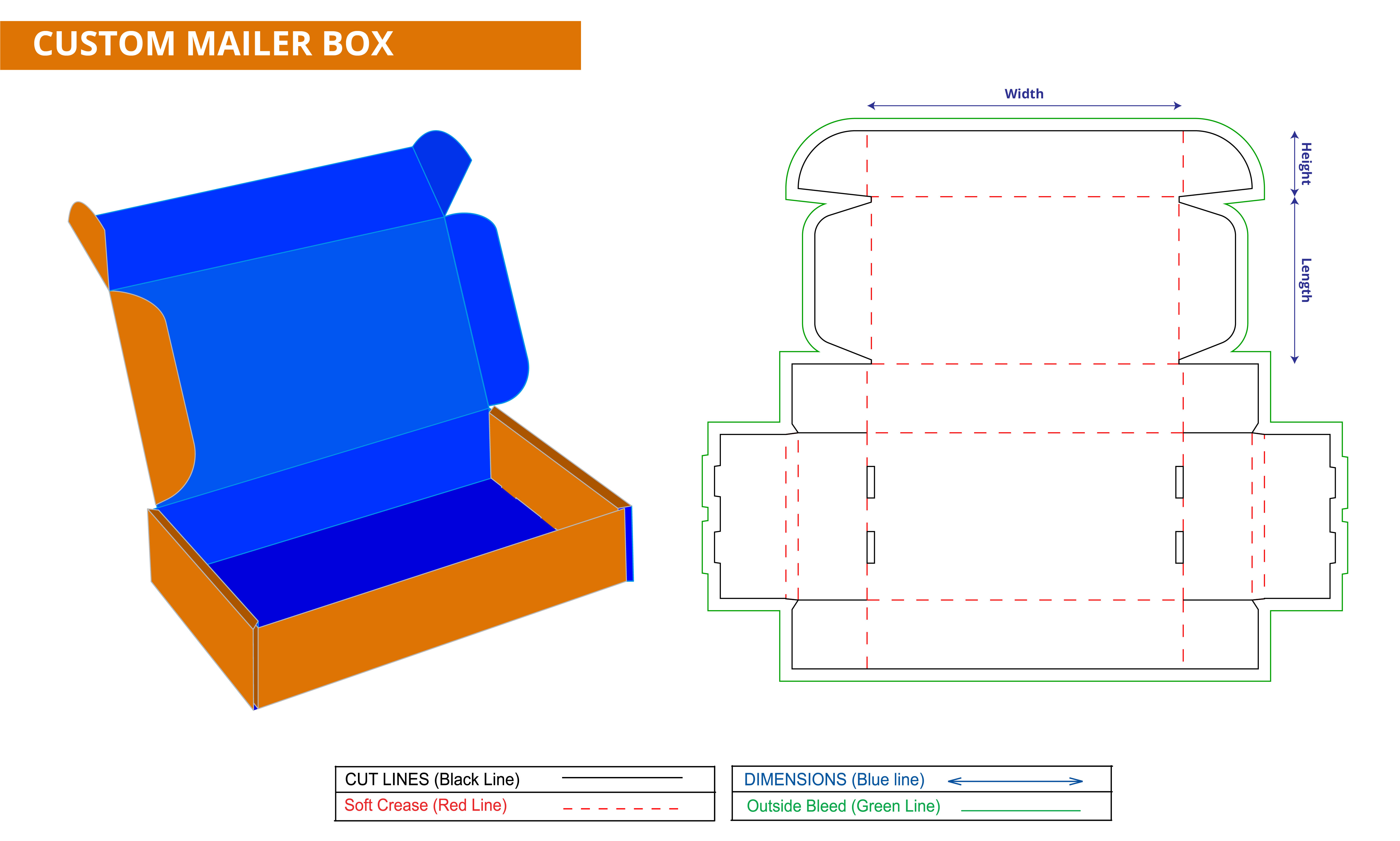 Design A Custom Dieline For Any Box, Bag, Corrugated,, 48% OFF