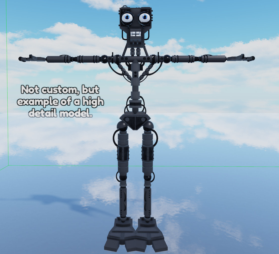 Turn your roblox avatar into an animatronic on obby creator by  Flashierhades