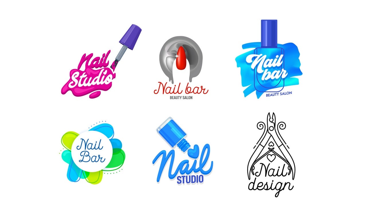Buy DIY Nails Tech Logo, Nail Logo Design, Glam Nails Logo, Premade Logo,  Feminine Logo, Spa Logo, Nails Logo, Beauty Branding Online in India - Etsy