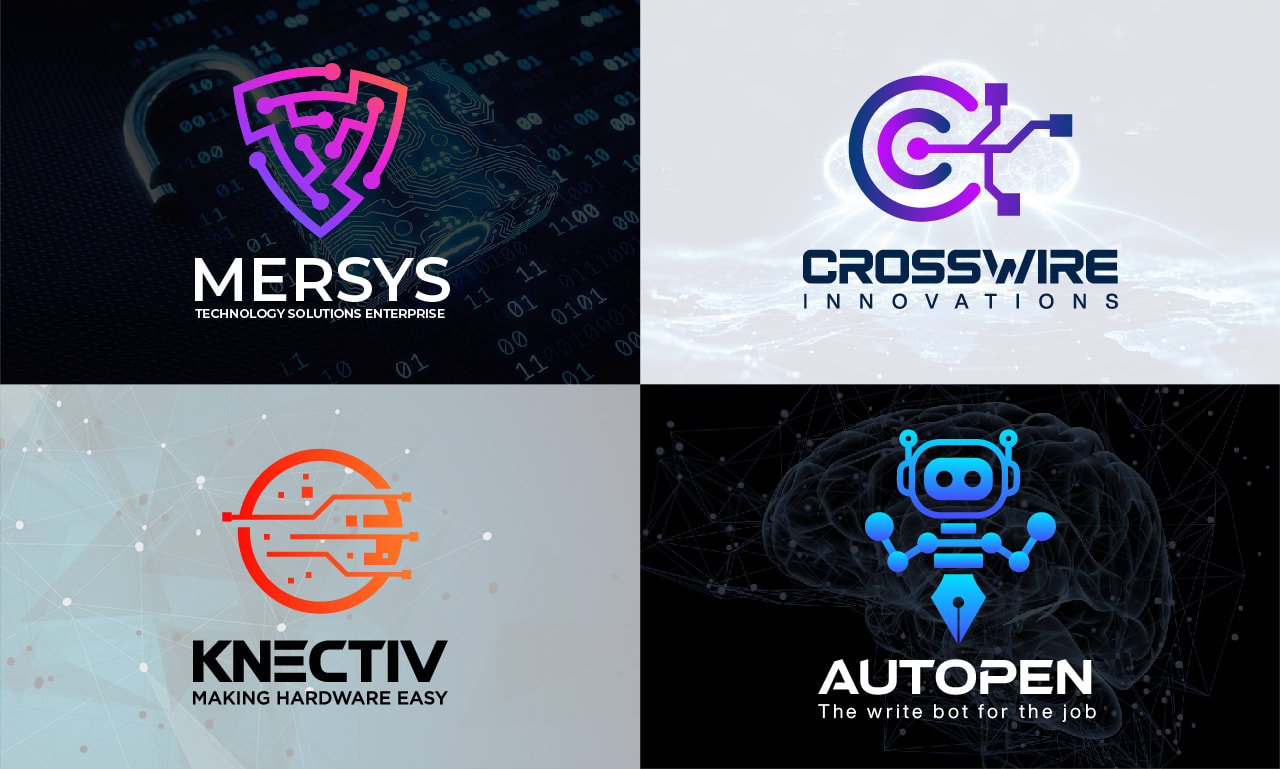 Do timeless high tech, crypto security and technology logo by  Design_visuals | Fiverr