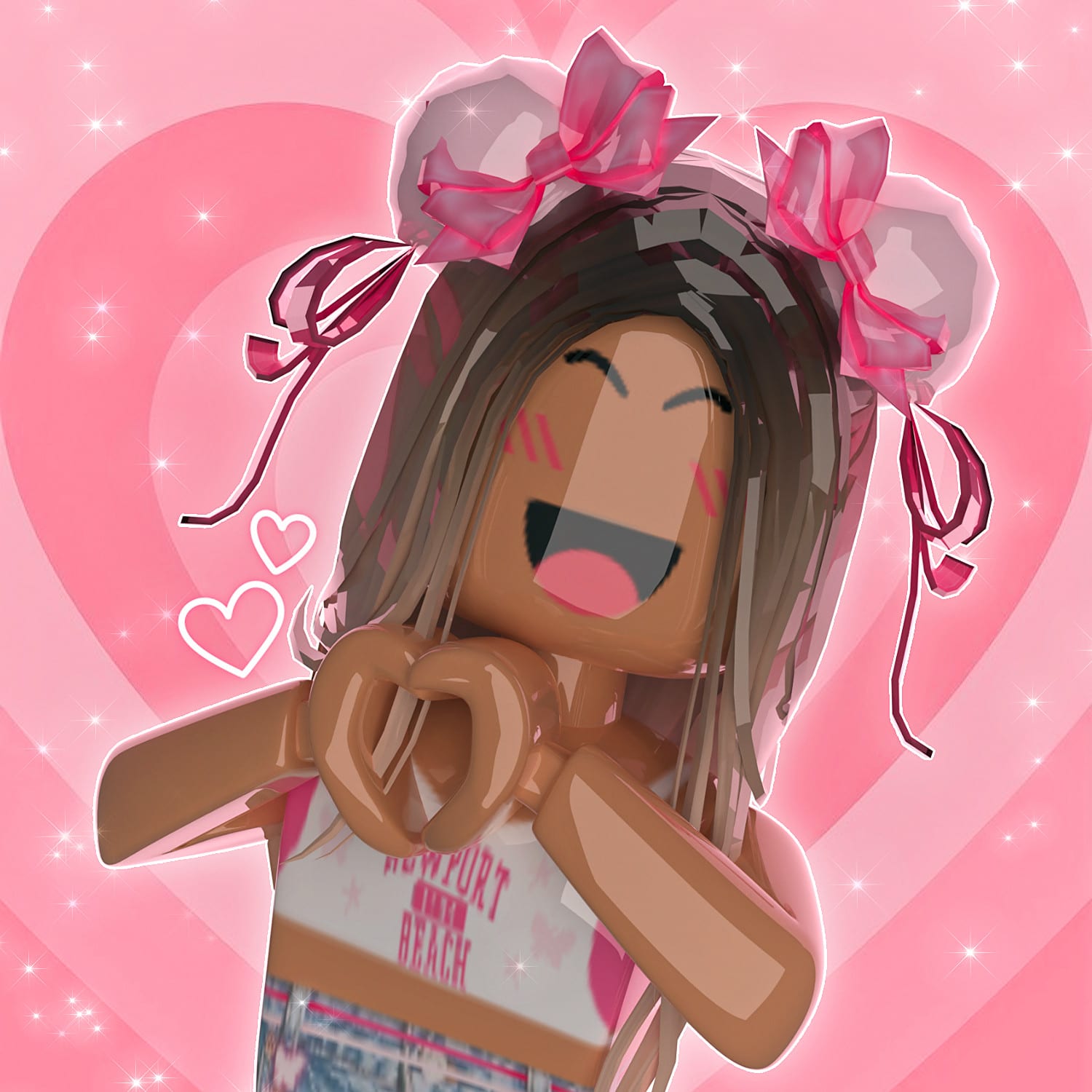 Make a glossy roblox gfx personalised for your roblox avatar by