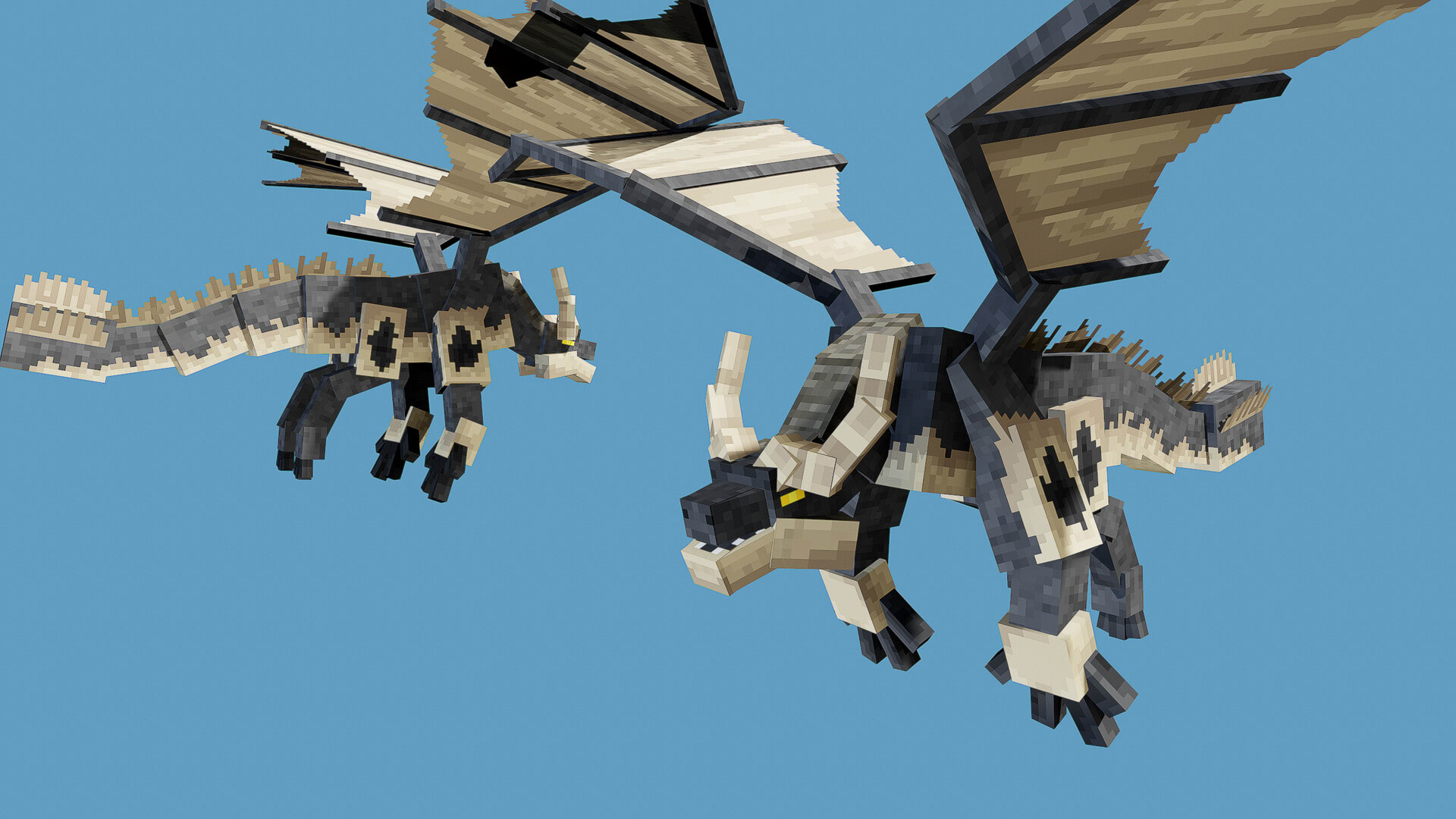 Create 3d blockbench models minecraft textures and animation by Bukky_05 |  Fiverr