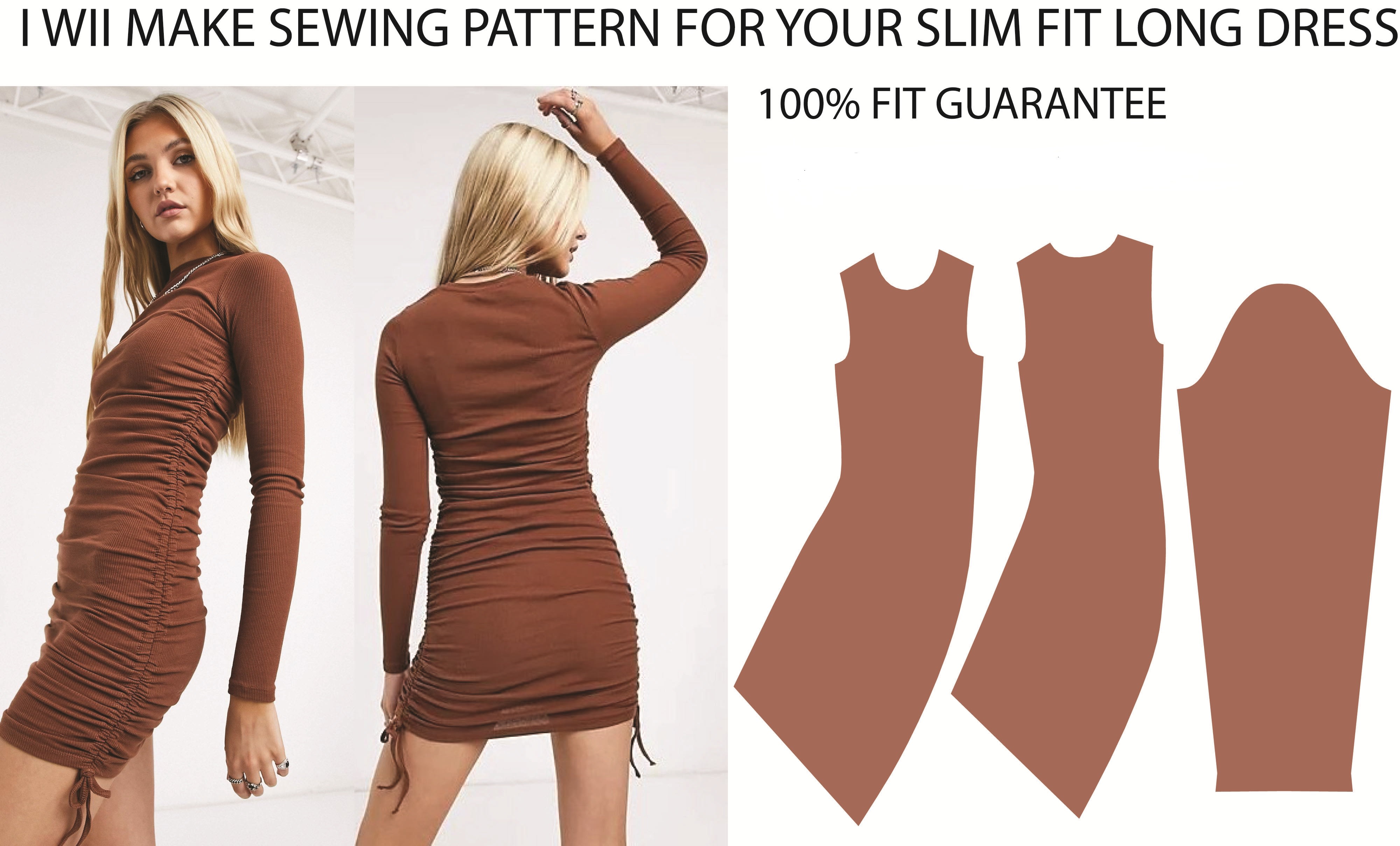 Make sewing pattern and 3d for your clothing by Pattern_maker01