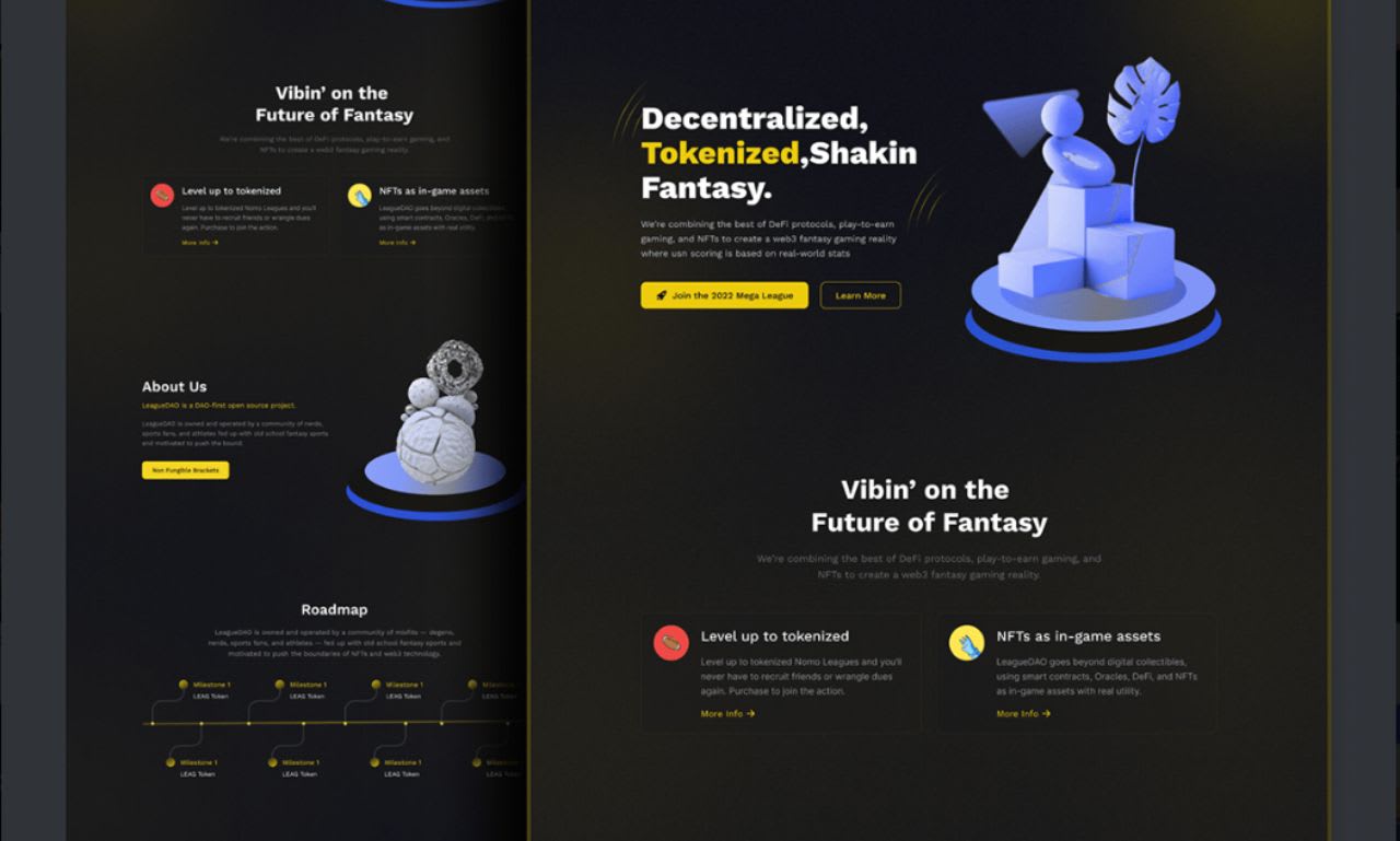 Design crypto landing page, nft website, crypto website, tokenomics,  roadmap by Talha_web11 | Fiverr
