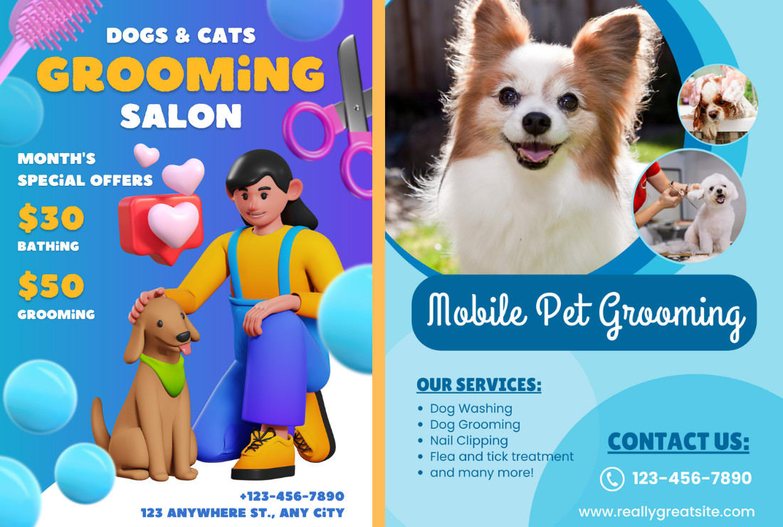 Pet Grooming Studio Juegos Peluqueria De Perros 3,131 Vectores De