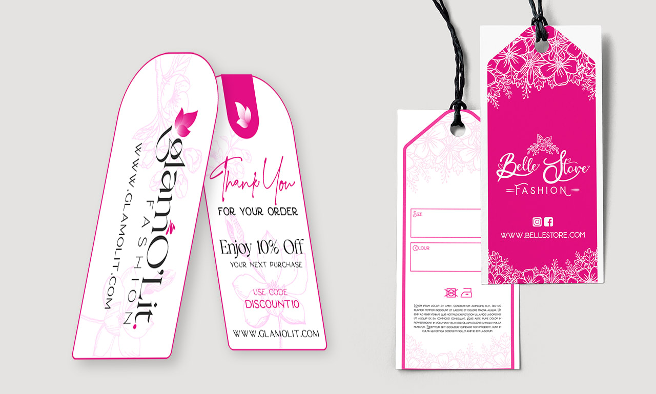 Fascinating hang tags and clothing labels by Designer_masud0