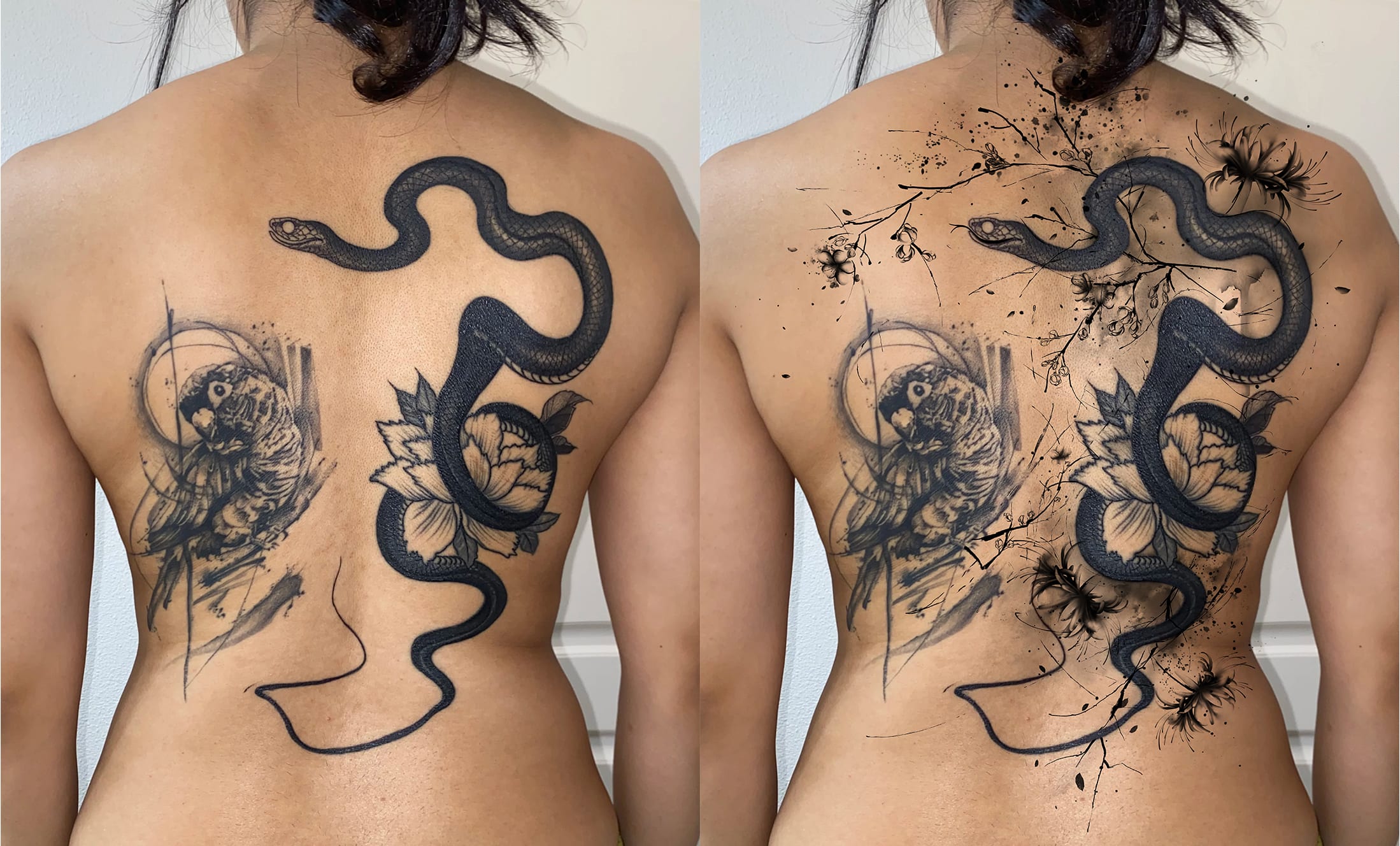 Create a cover up or makeover your tattoo design by Duvida