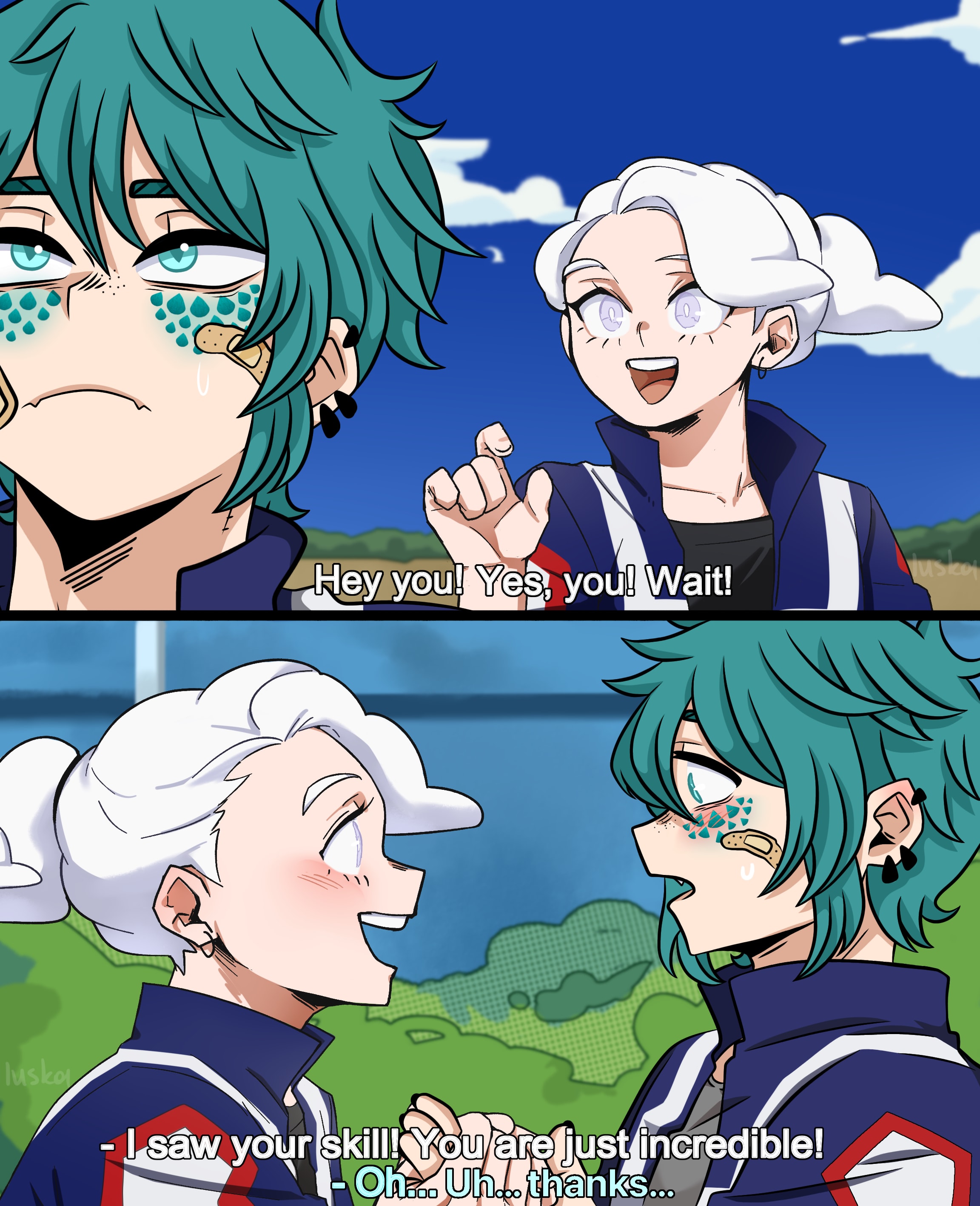 Draw any oc or character in the my hero academia style by Itz_kody