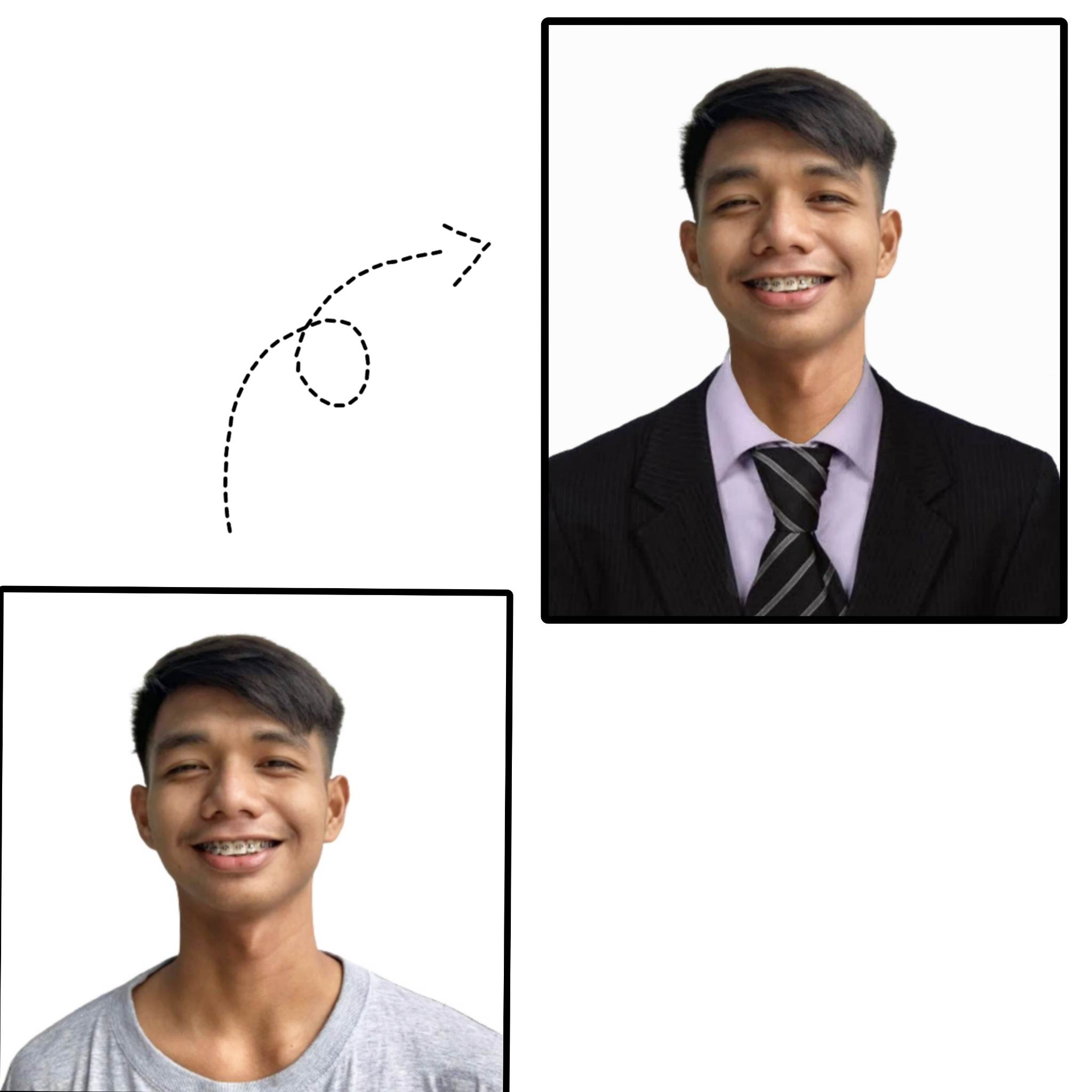 Edit your id picture into formal attire by Erichhementera Fiverr