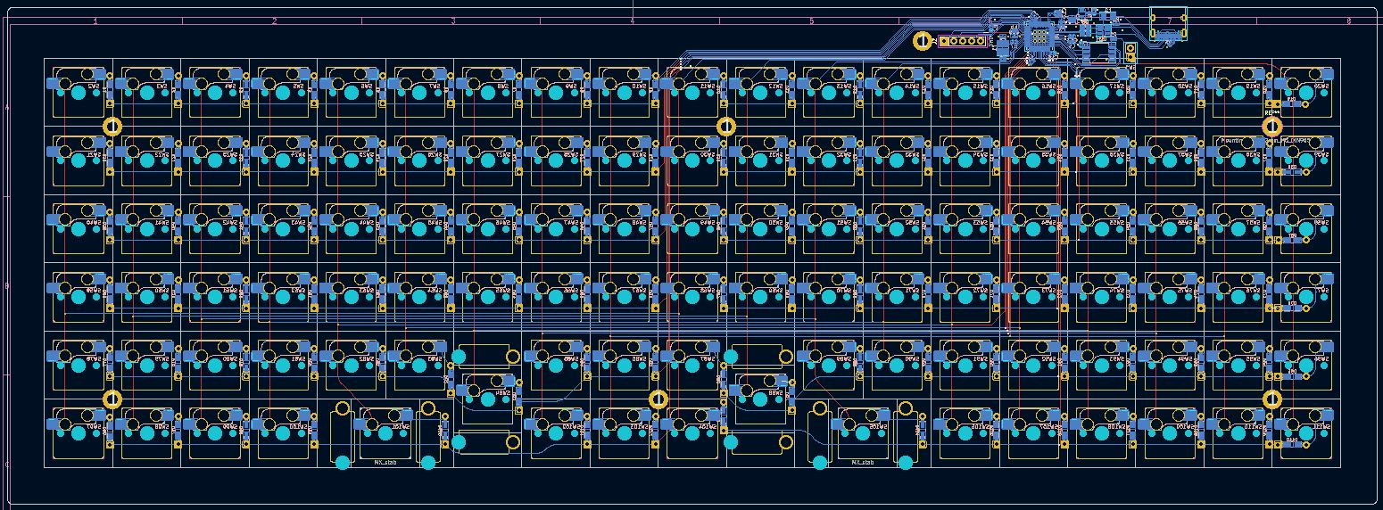 construisez-vous un clavier mécanique personnalisé, une conception de  circuit imprimé de clavier, un schéma, un circuit