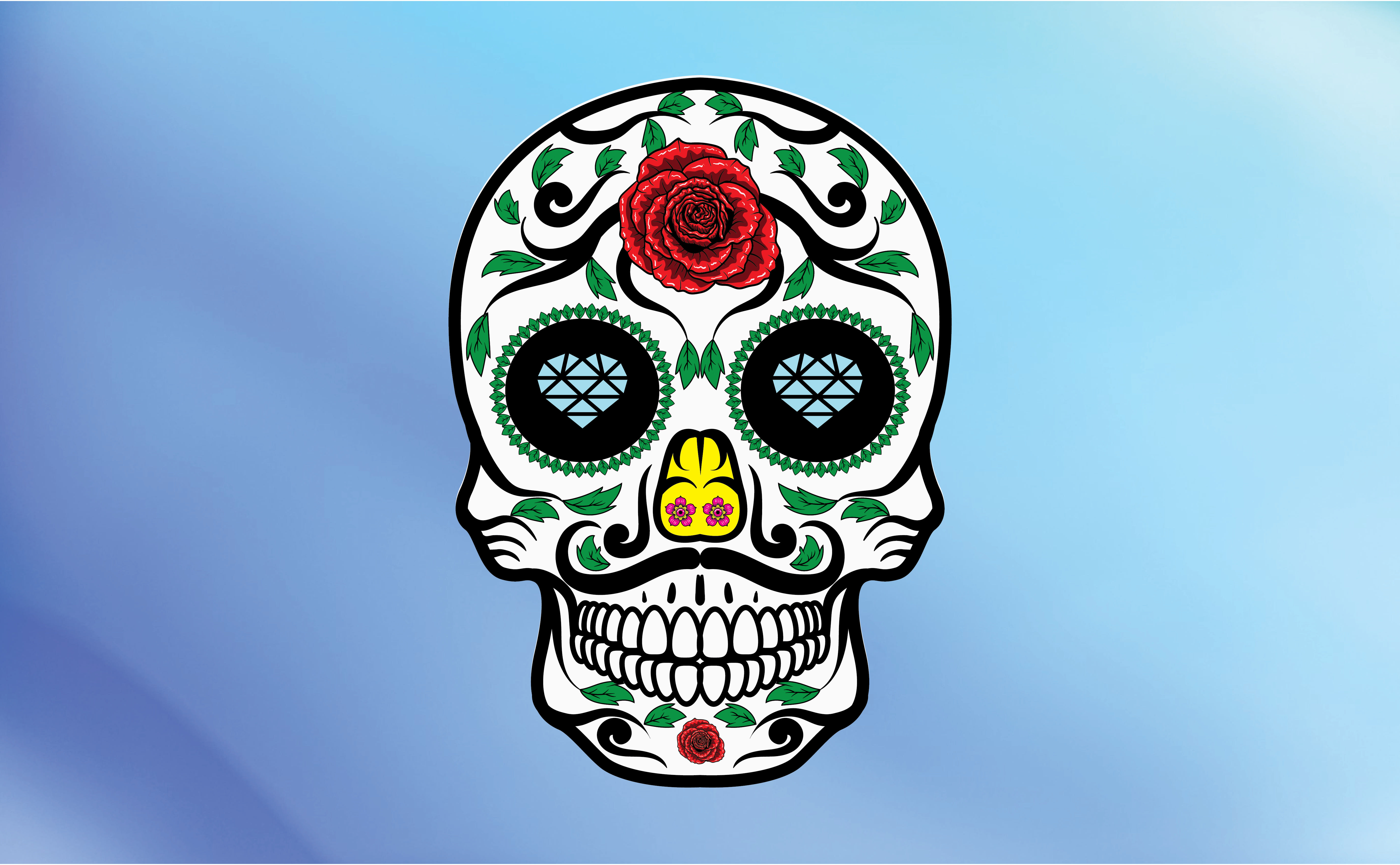 Sugar skull / calavera, Logo design contest