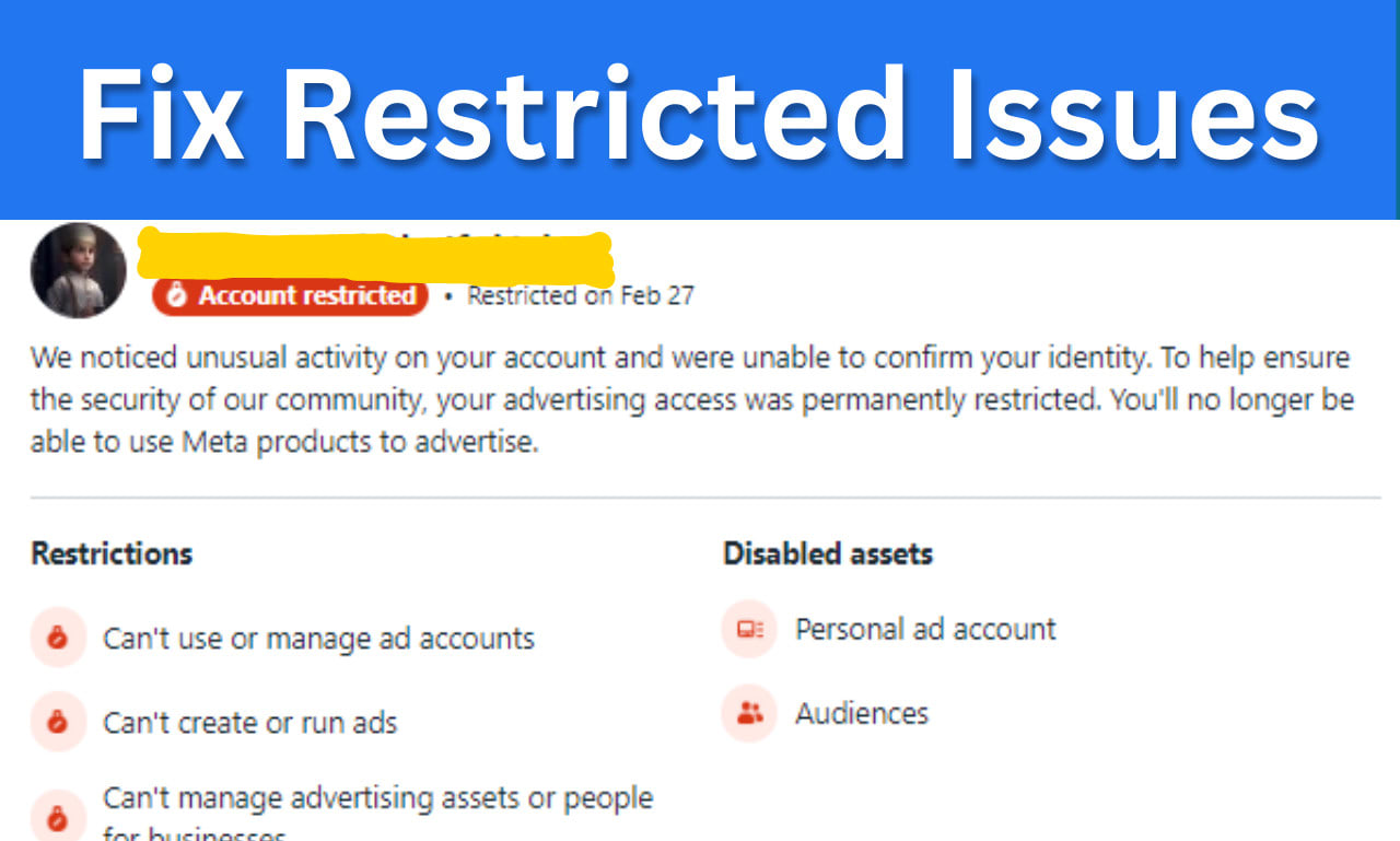 Facebook Business Manager: Restricted Account - LookinLA