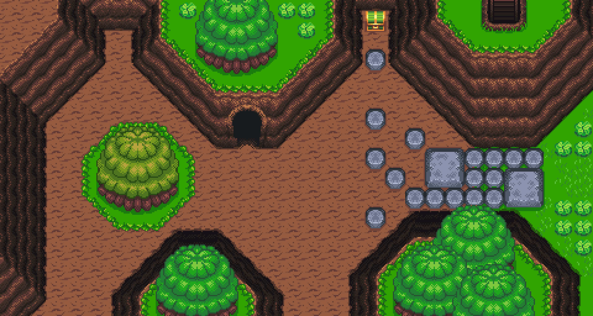 make a zelda style tileset