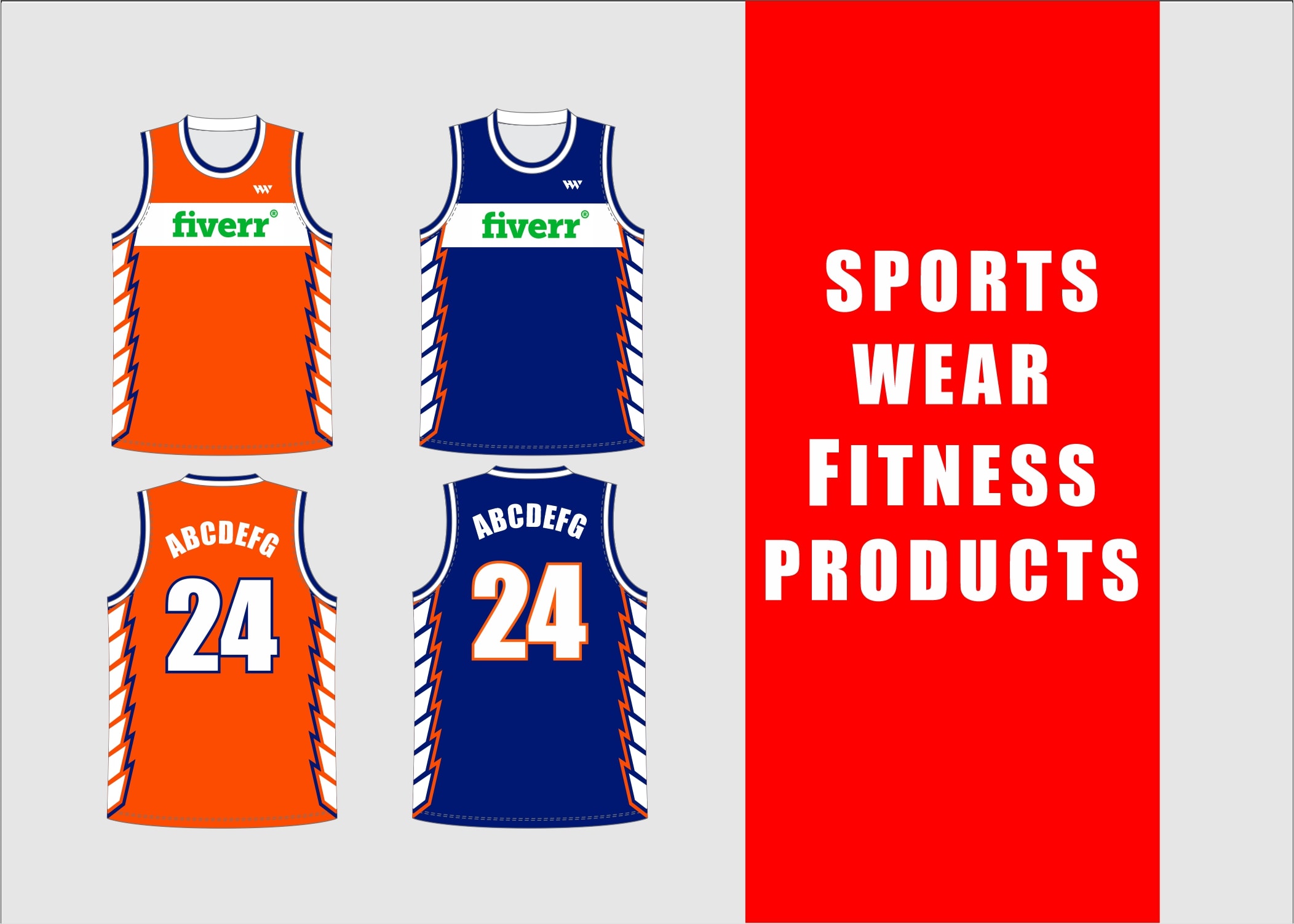 Design sublimation sportswear, fitness wear products by Maryamyounas11