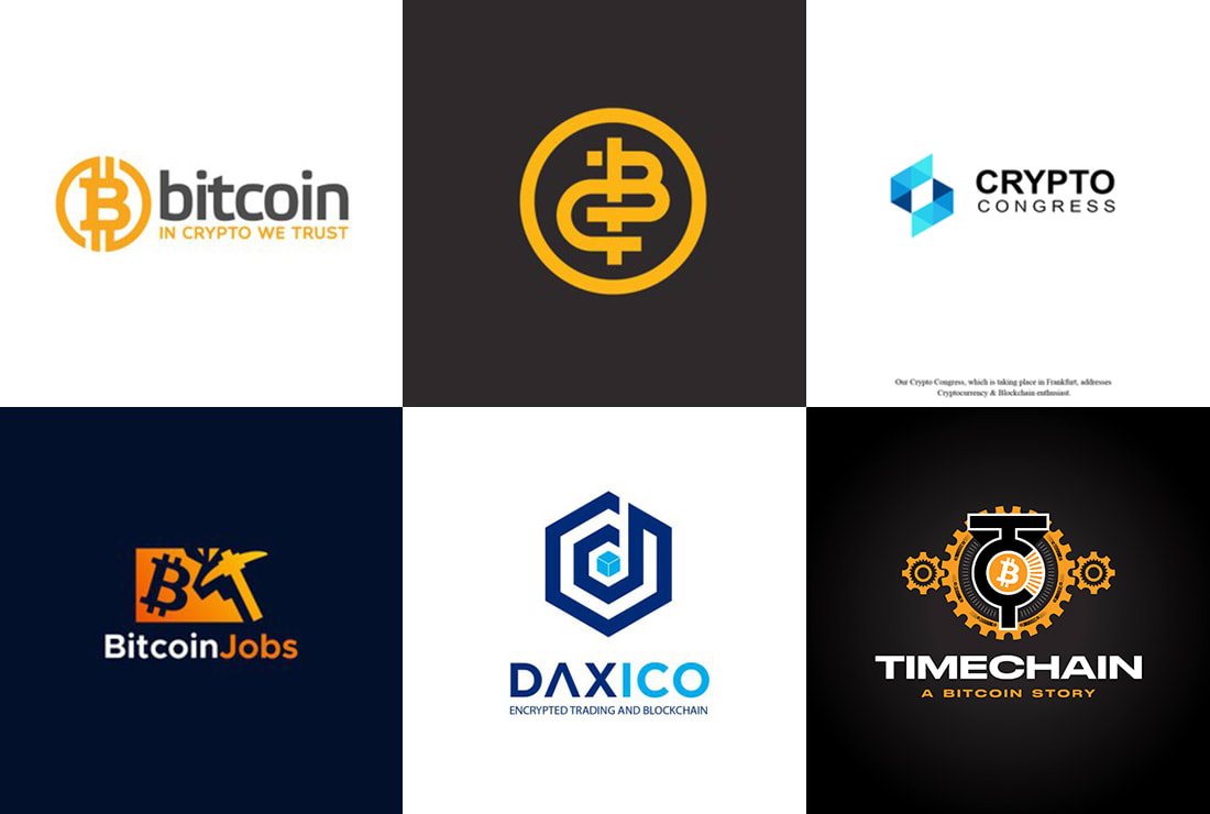 Design modern bitcoin, crypto, cryptocurrency, blockchain logo with  copyright by Mim_afroja | Fiverr