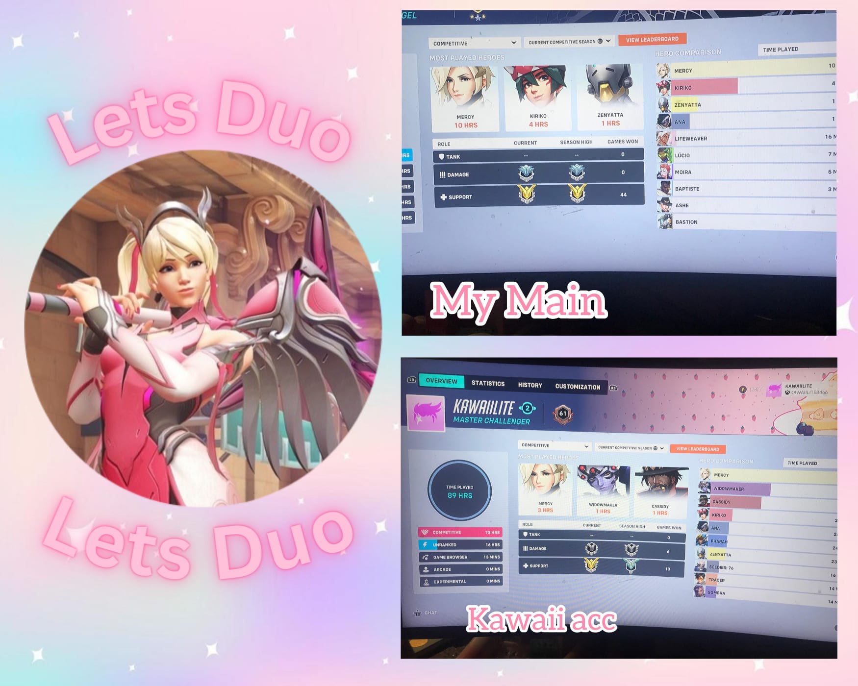 Duo w you as a support player high elo play in overwatch 2 by Kawaiilite