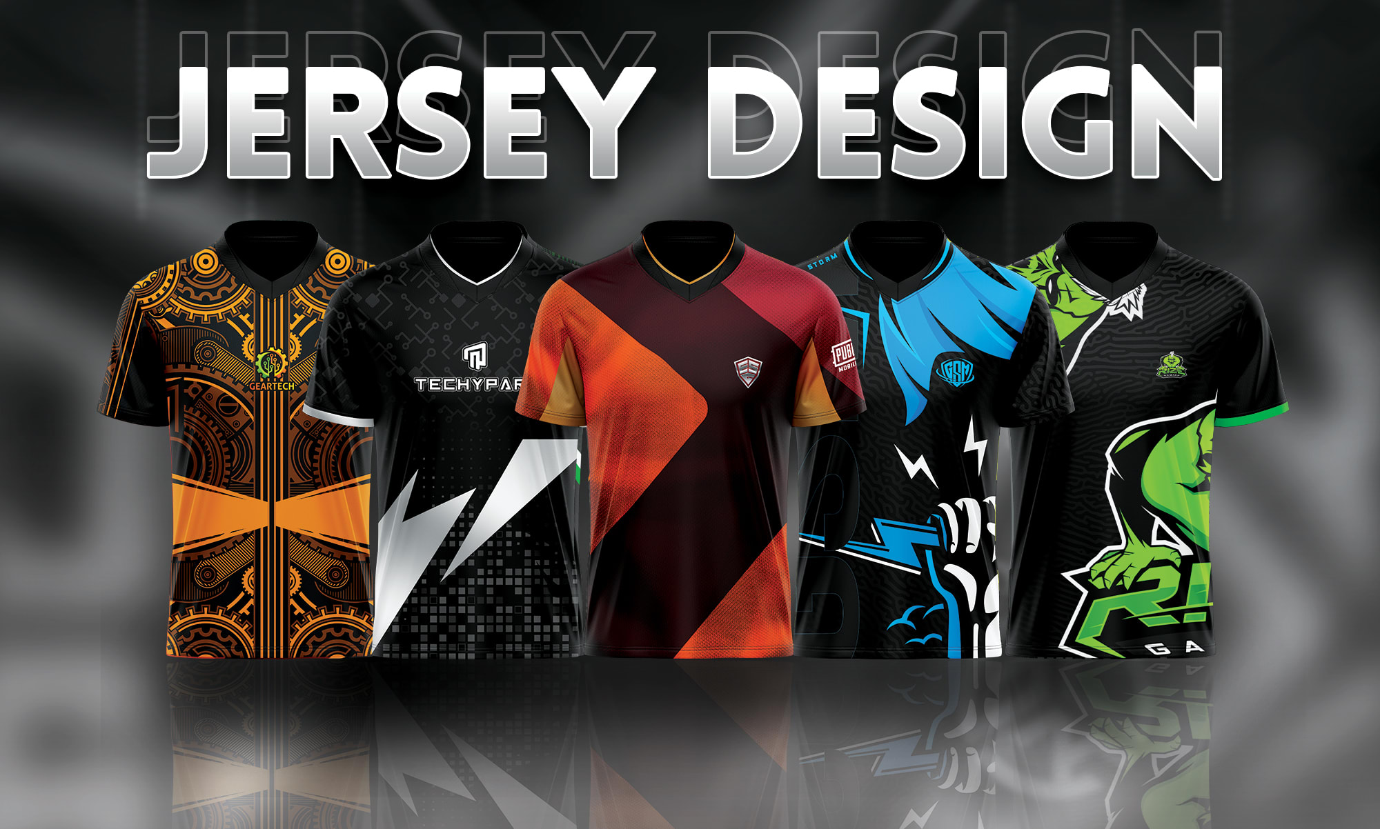 Design Custom Esports Jerseys