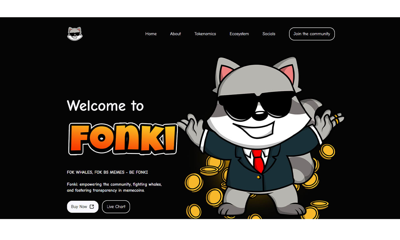 Build crypto meme token website and crypto logo design by Wordpress___01 |  Fiverr