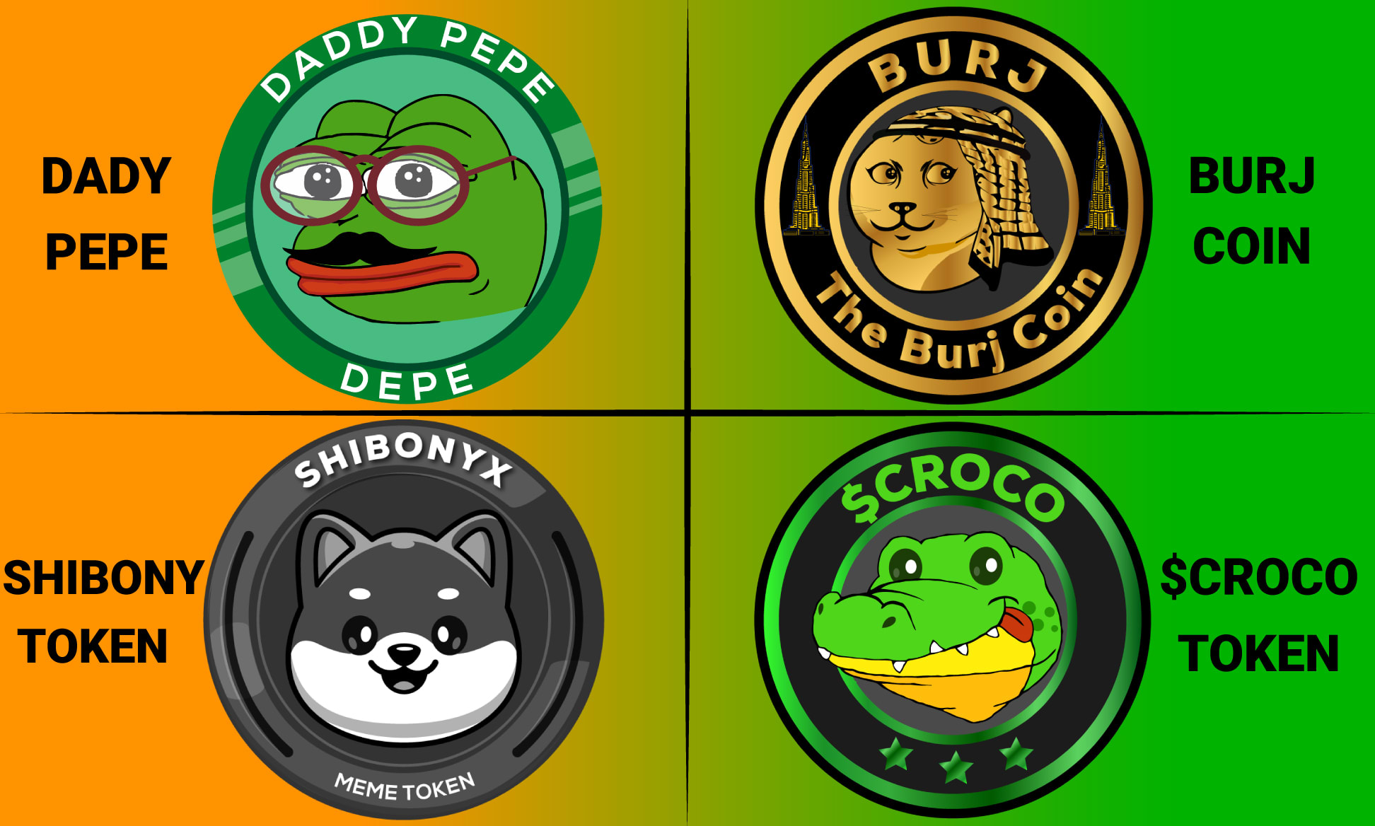 Concevoir une pièce de monnaie crypto virale, jeton, animal, logo pepe meme