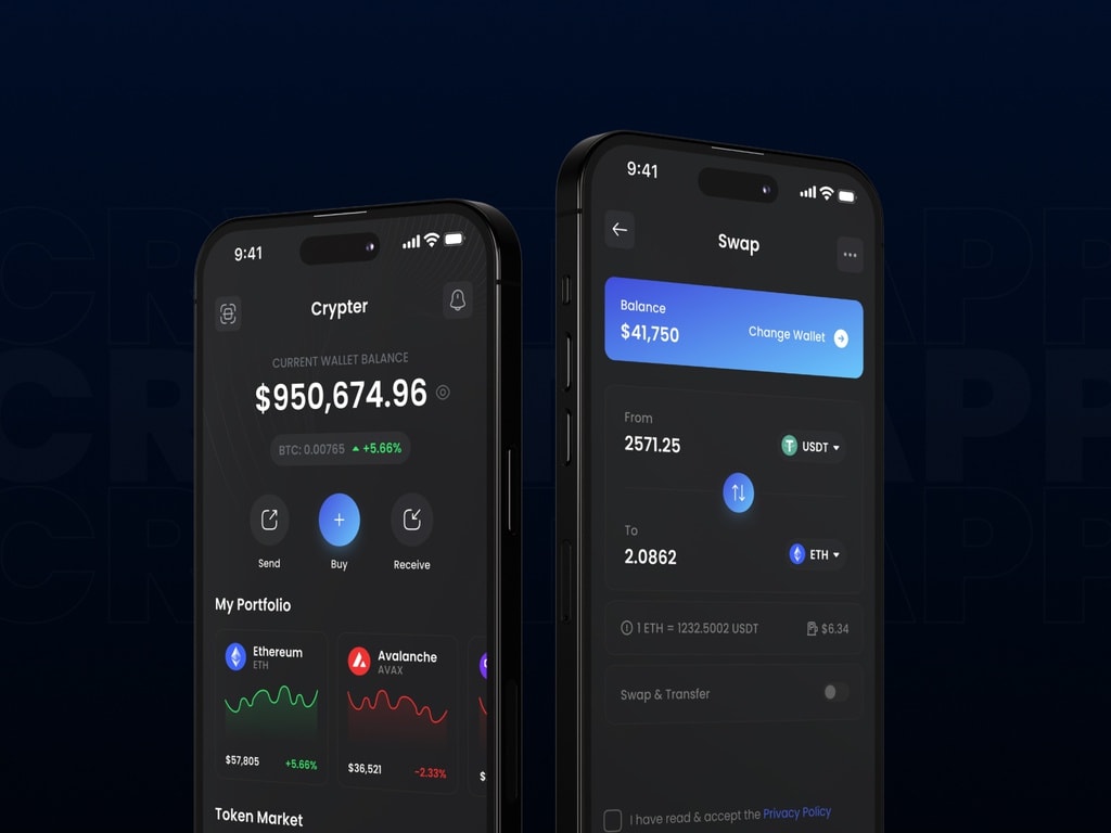 Expertly build your secure decentralized crypto wallet app by Adnansudozai  | Fiverr