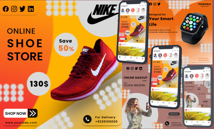 Nike instagram werbung online