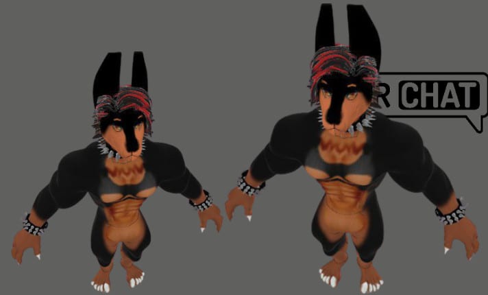 Do furry avatar, 3d vrchat avatar, vrc avatar, csgo,roblox outfit, vrchat  outfit by Rheizz