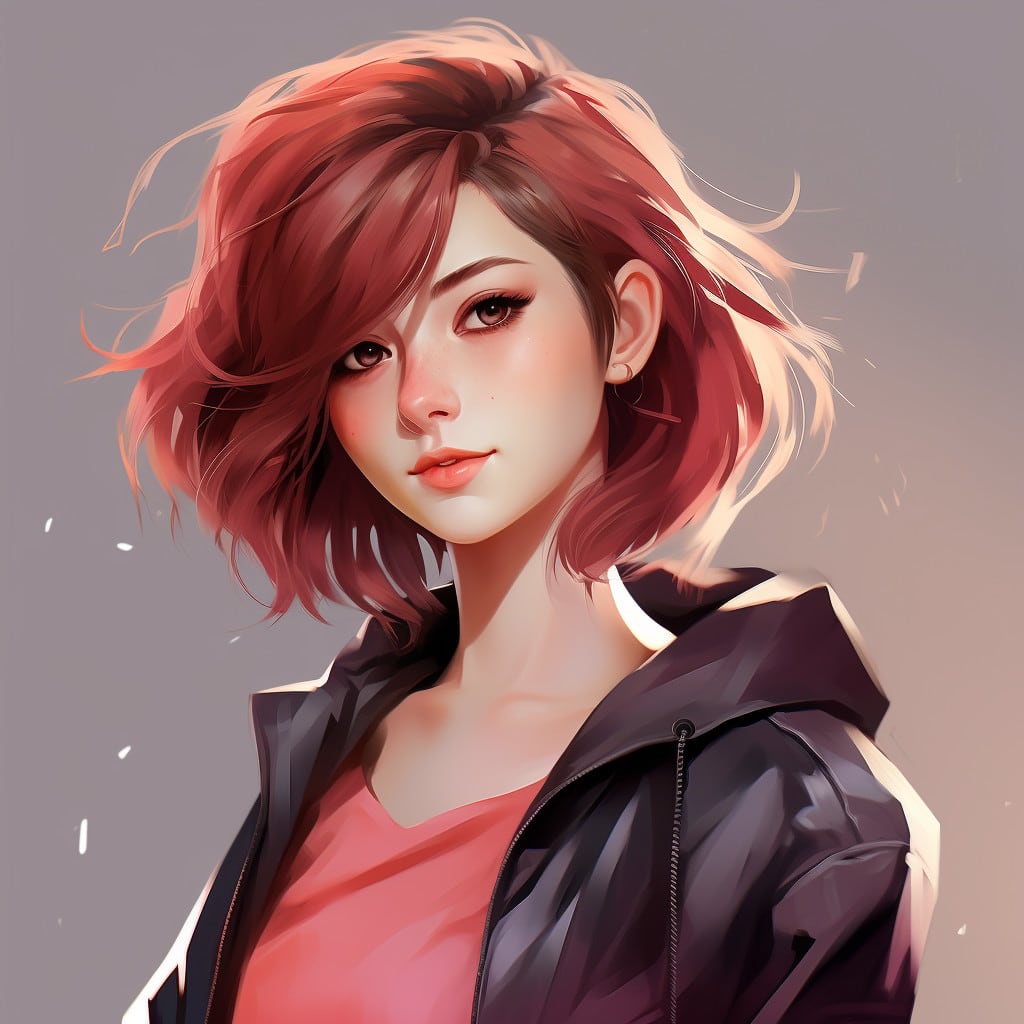 Custom Anime Portrait Cartoon Portrait Profile Photo 