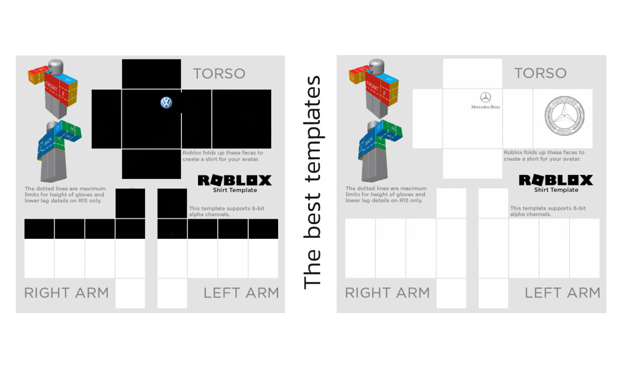 Better R15 Clothing Templates - Community Resources - Developer Forum