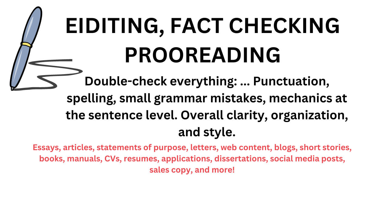 Double Check Proof Reading