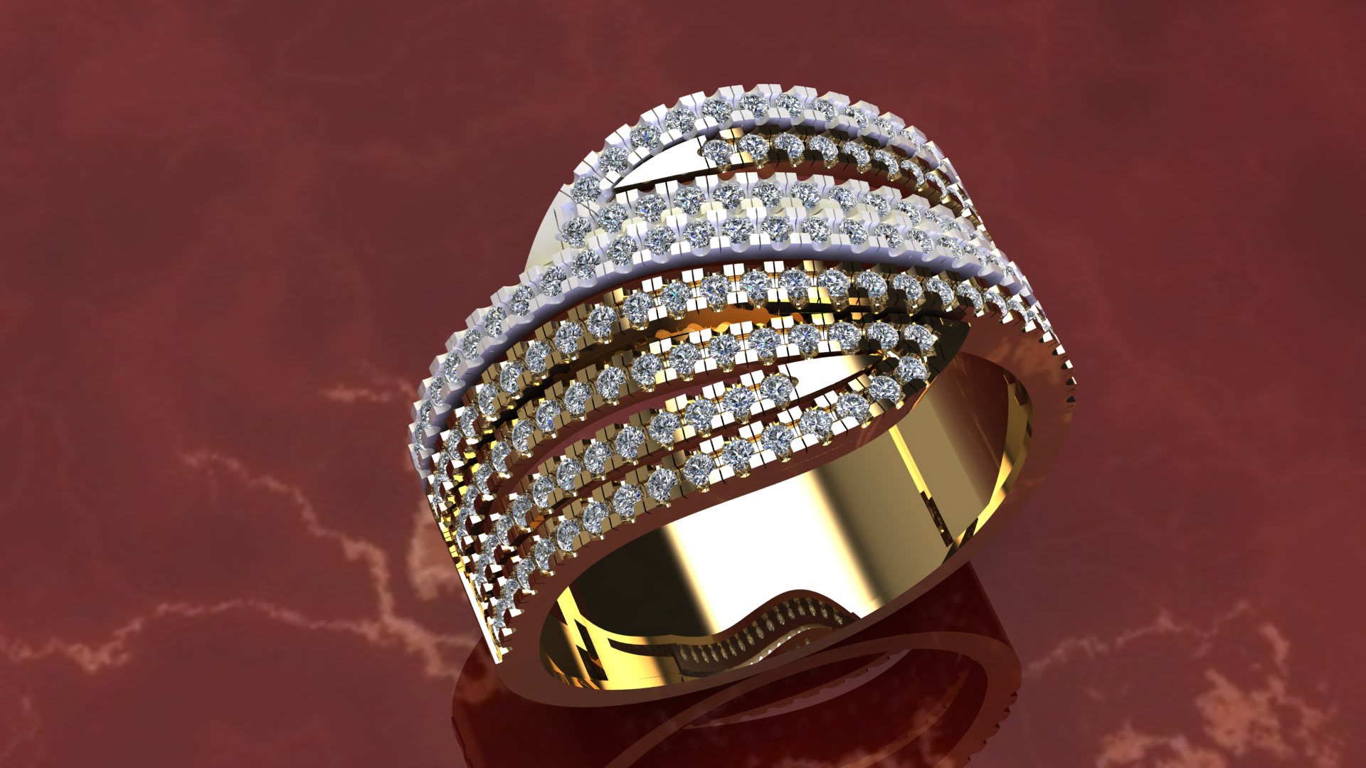 Jewelry design make in gemvision matrix by Usmanmughal151 Fiverr