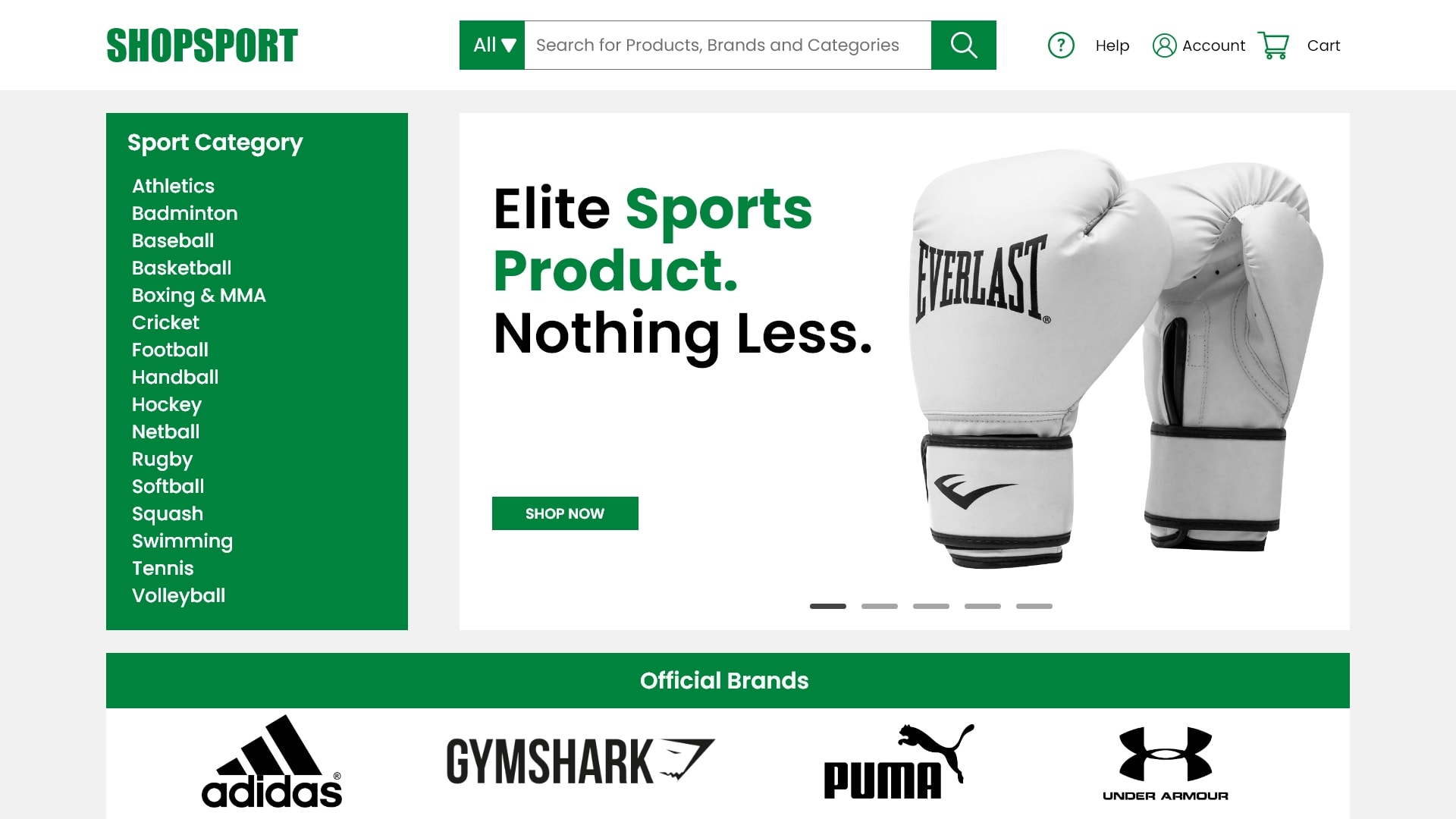 Gant De Boxe Everlast – OR Blanc - Bodyshark