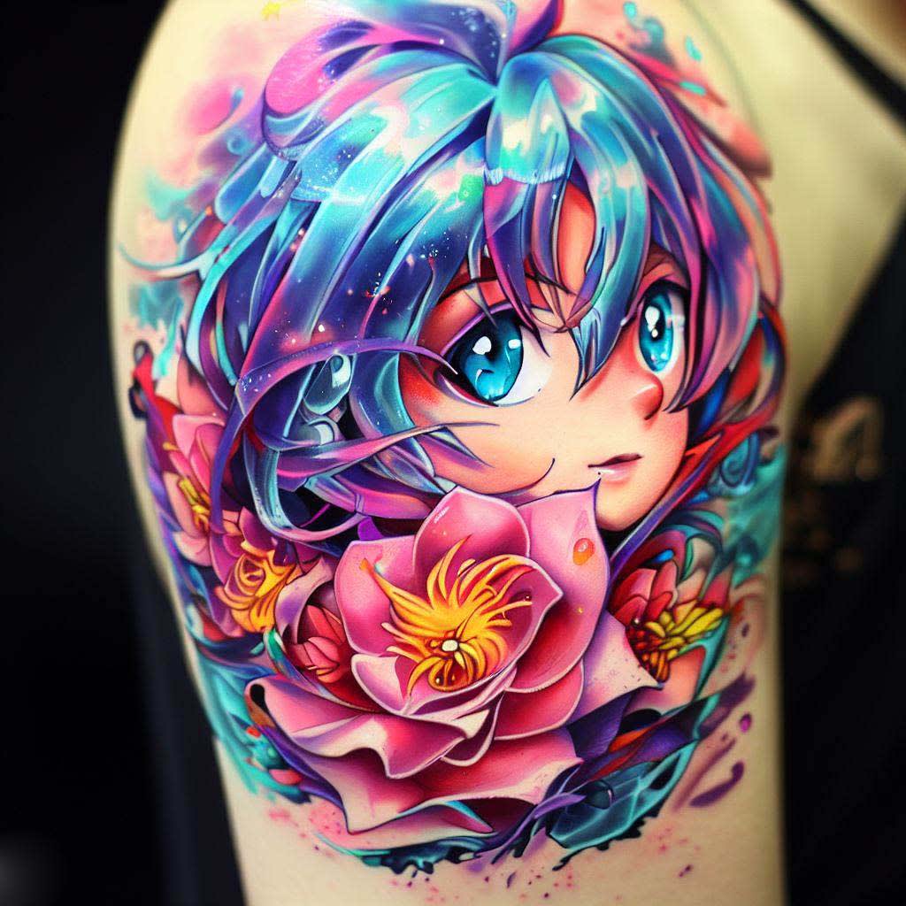 16 Subtle Anime Tattoos That Cleverly Reference Anime Series | Tattoos, Anime  tattoos, Subtle tattoos