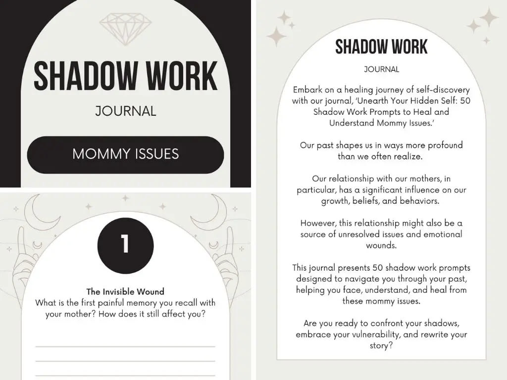 Printable Shadow Work Journal for Relationship Trauma [PDF]