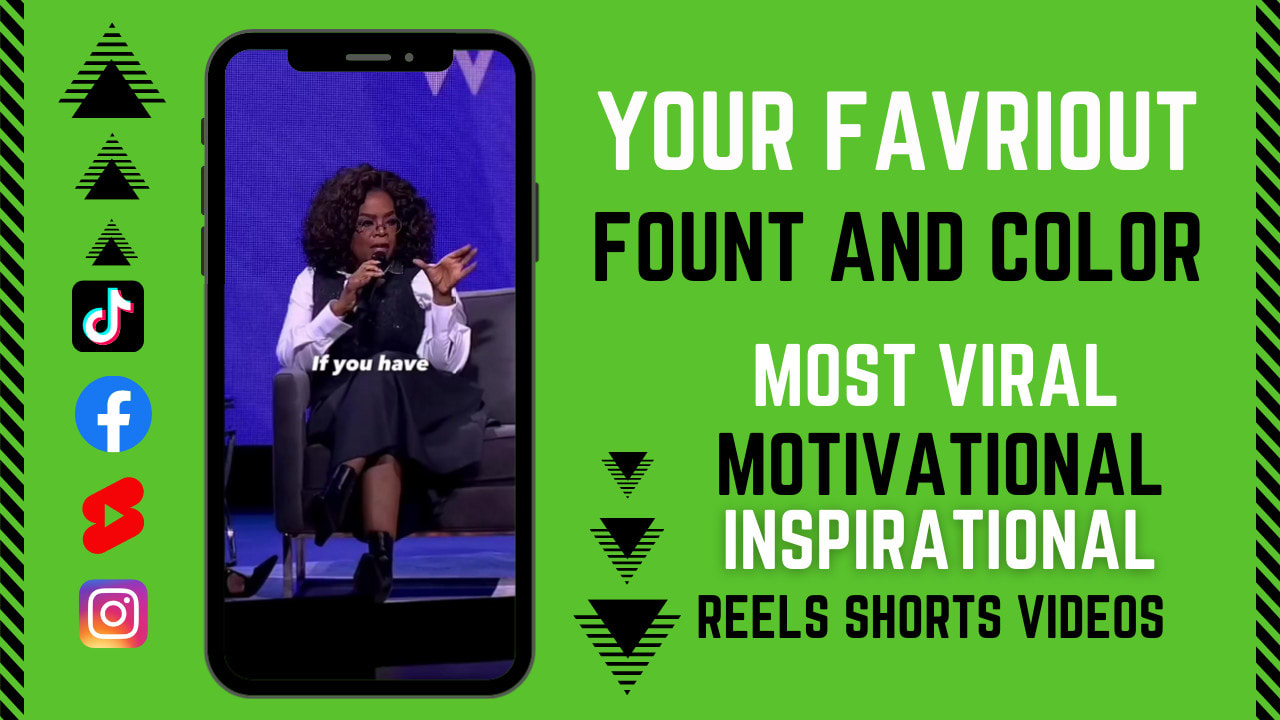 Create on demand men and women motivational instagram reels, youtube shorts by Alamdarali1122 Fiverr