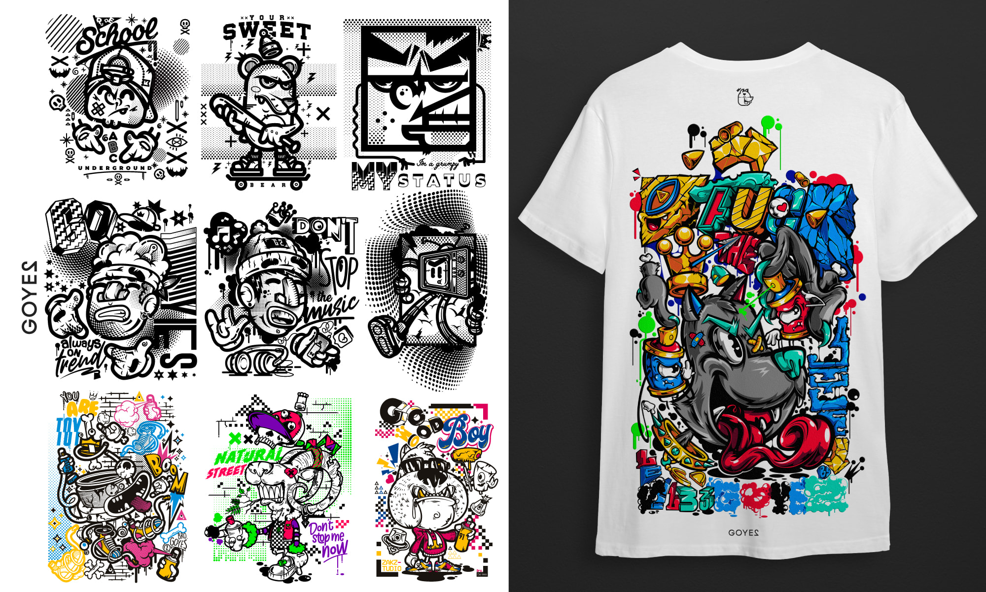 entregar 12 ilustraciones de diseño de camiseta gráfica vectores dtf ai png  jpg svg eps