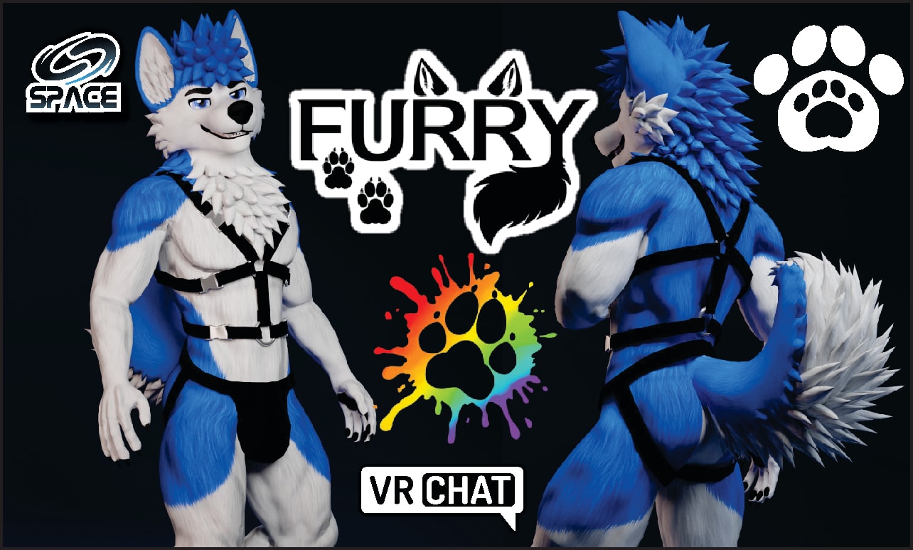 Create custom 3d furry avatar model, nsfw for vrchat, vtuber, games by  Sneaky_avatar | Fiverr