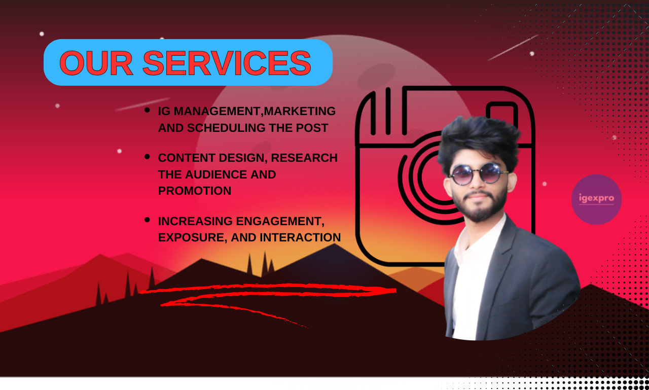 Grow your instagram organically by Igexpro Fiverr