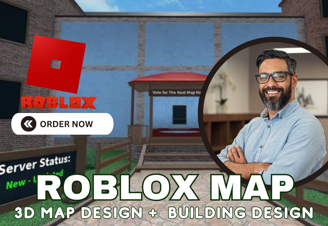 Build you roblox maps, building design, bloxburg house by