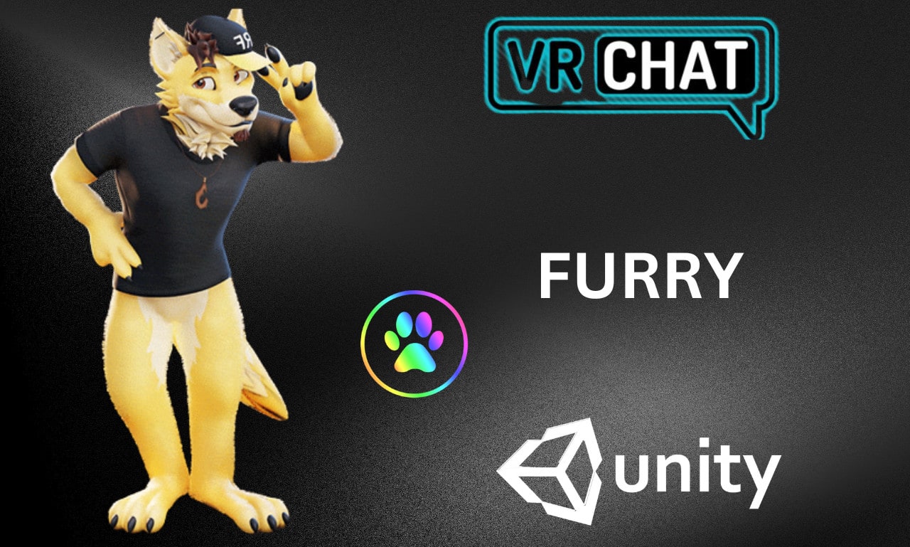 create 3d nfsw furry vrchat avatar, furry avatar, fursona character, nsfw