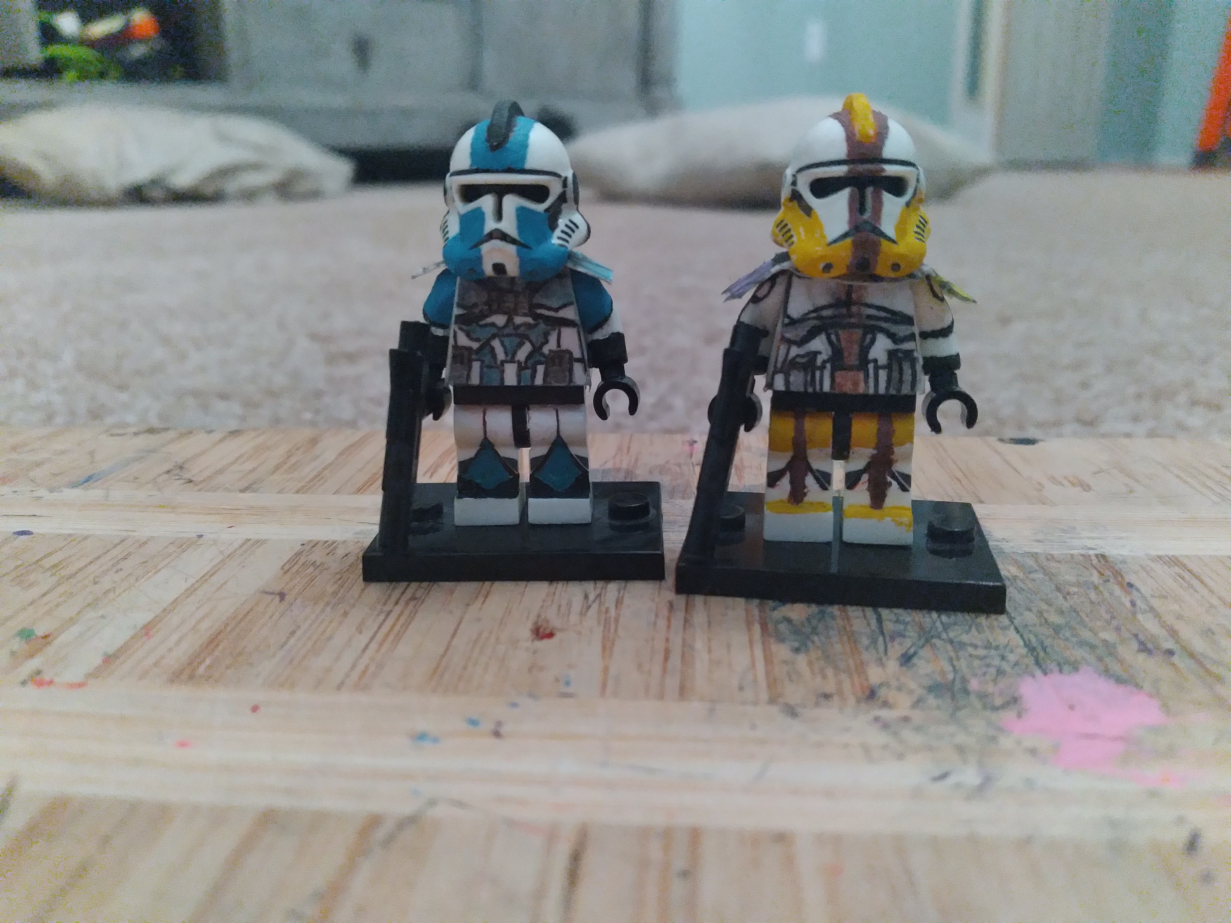 Paint and design a custom lego minifigure by Concorddawn Fiverr