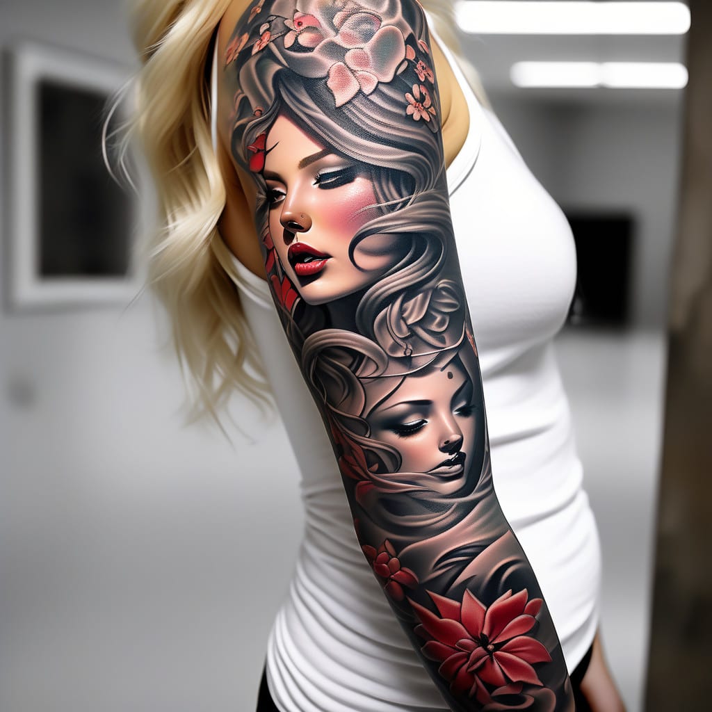 Create a tattoo sleeve by Sooxhog66