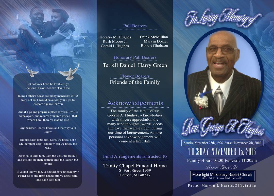 Nigerian Burial Programme Cover Design Flex And Rollup Banner Designs 