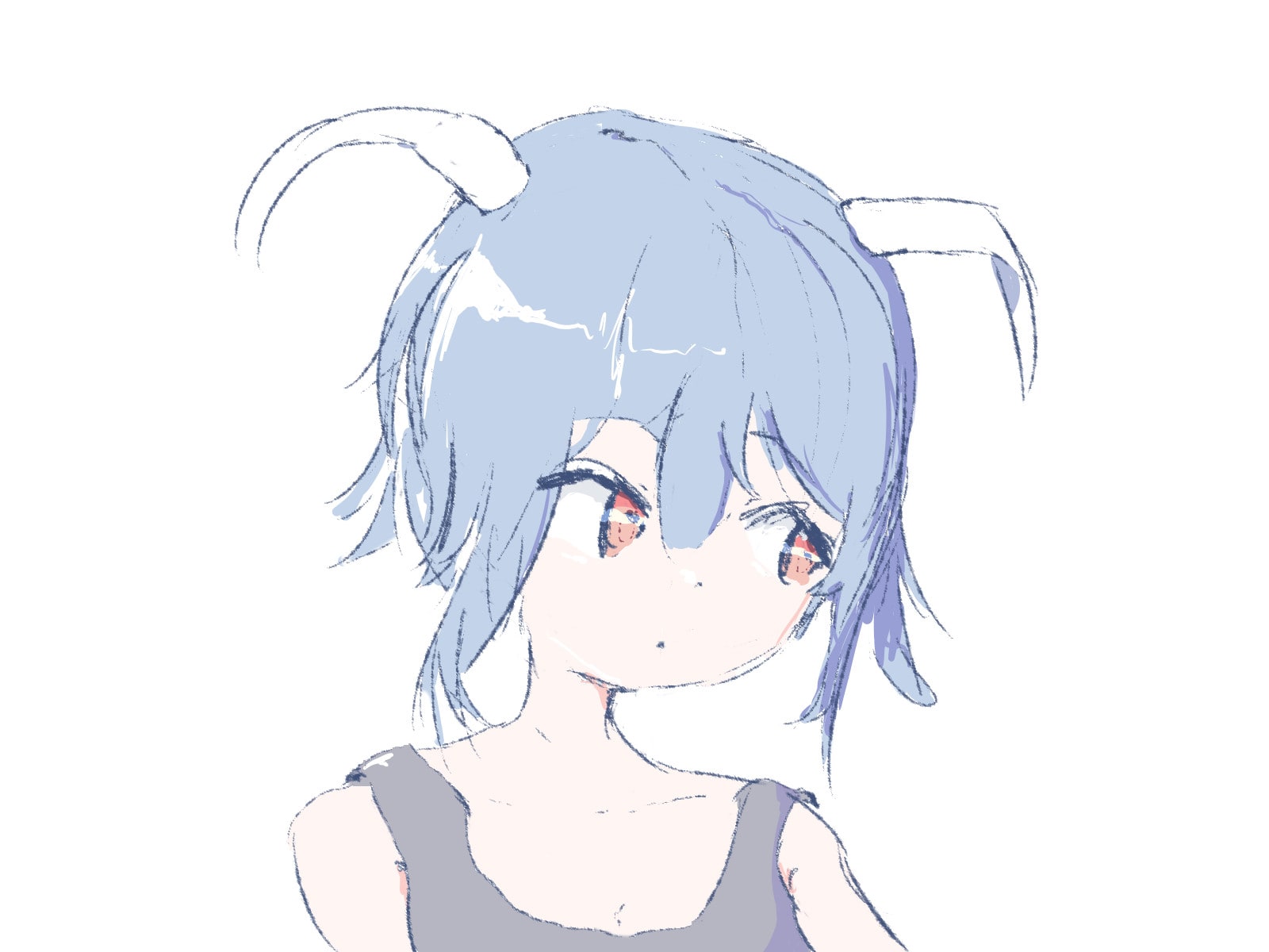 Draw anime girl portraits by Brian_draws2075 | Fiverr, image size:1600x1200