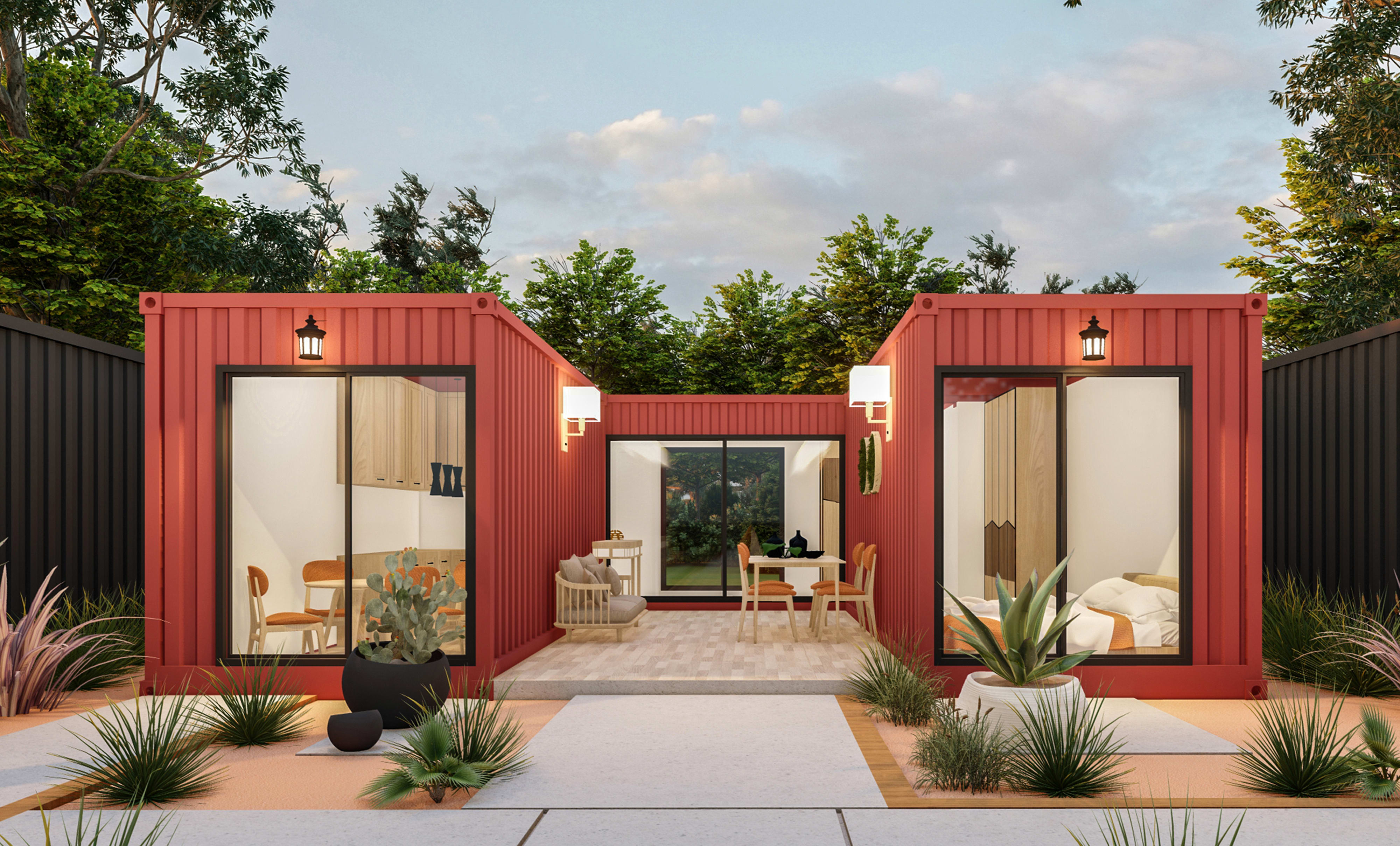 Courtyard House Plans Shipping Container Home Great Design For