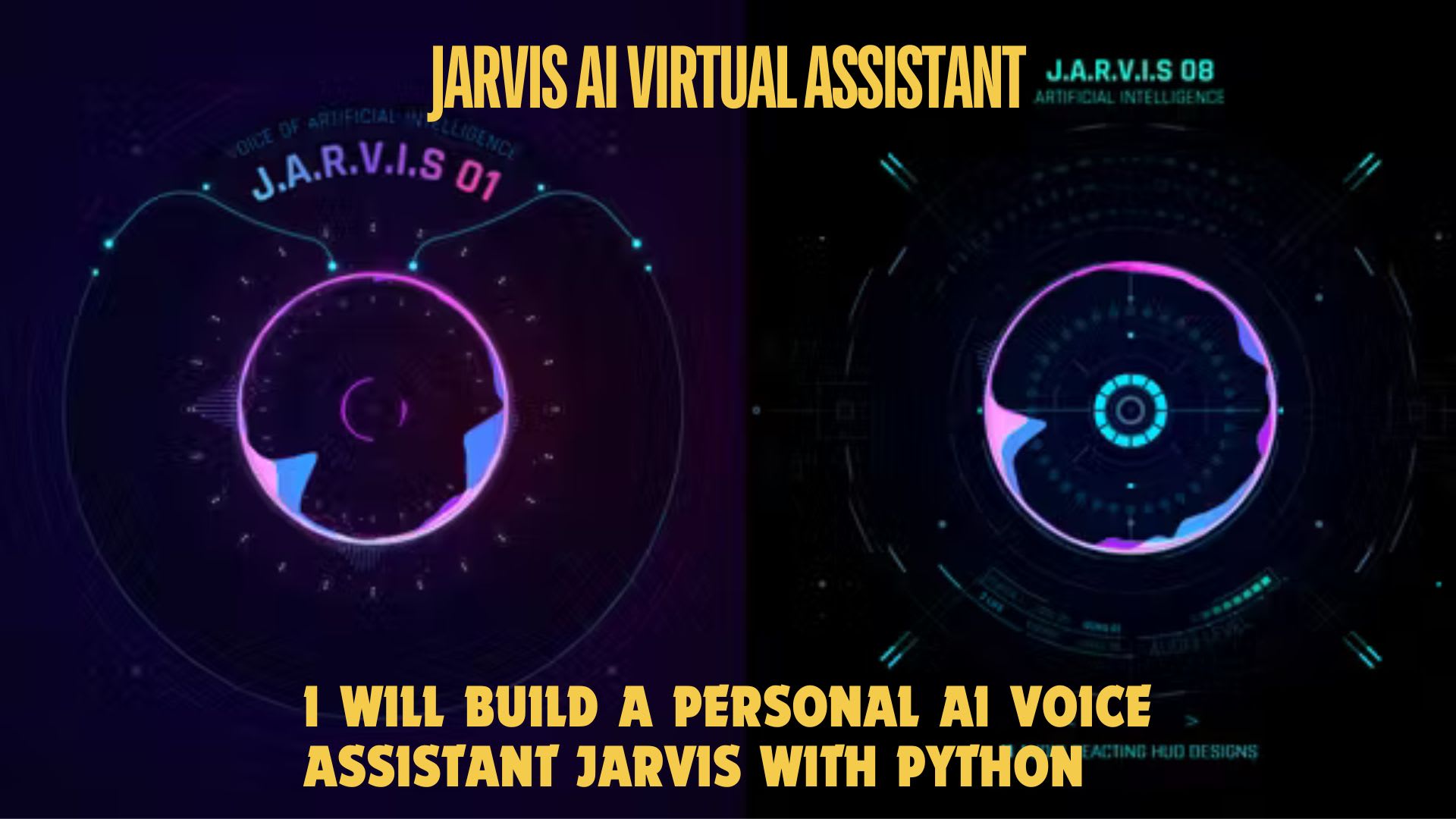build ai personal voice assistant like jarvis with python