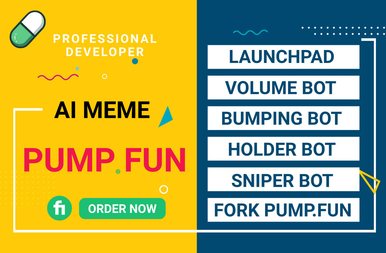 Build bundle scripts, volume holder bot on letsbonk, pumpfun, pumpswap,  raydium by Miletacoredev | Fiverr