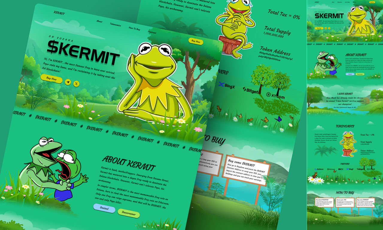 Create solana meme coin tokenomics crypto presale wordpress meme coin  website by Emus_dev | Fiverr